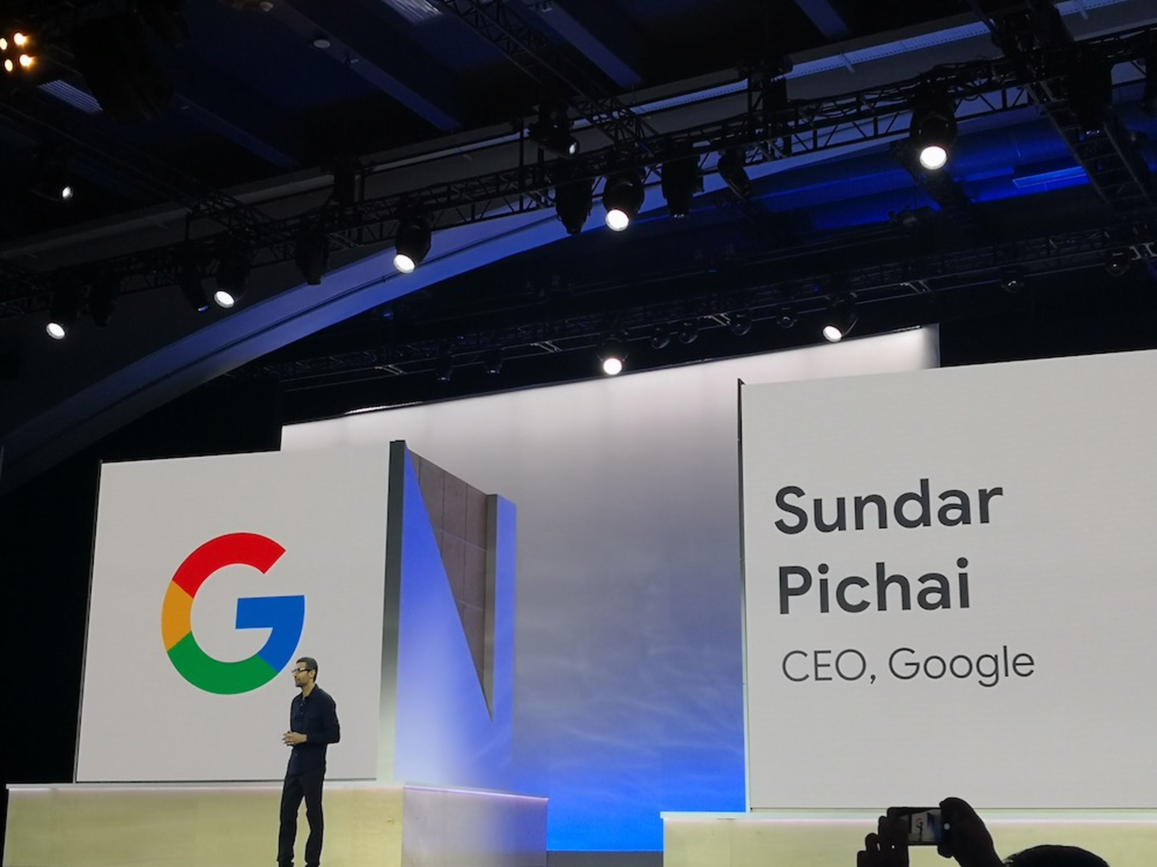 Sundar Pichar, CEO de Google.