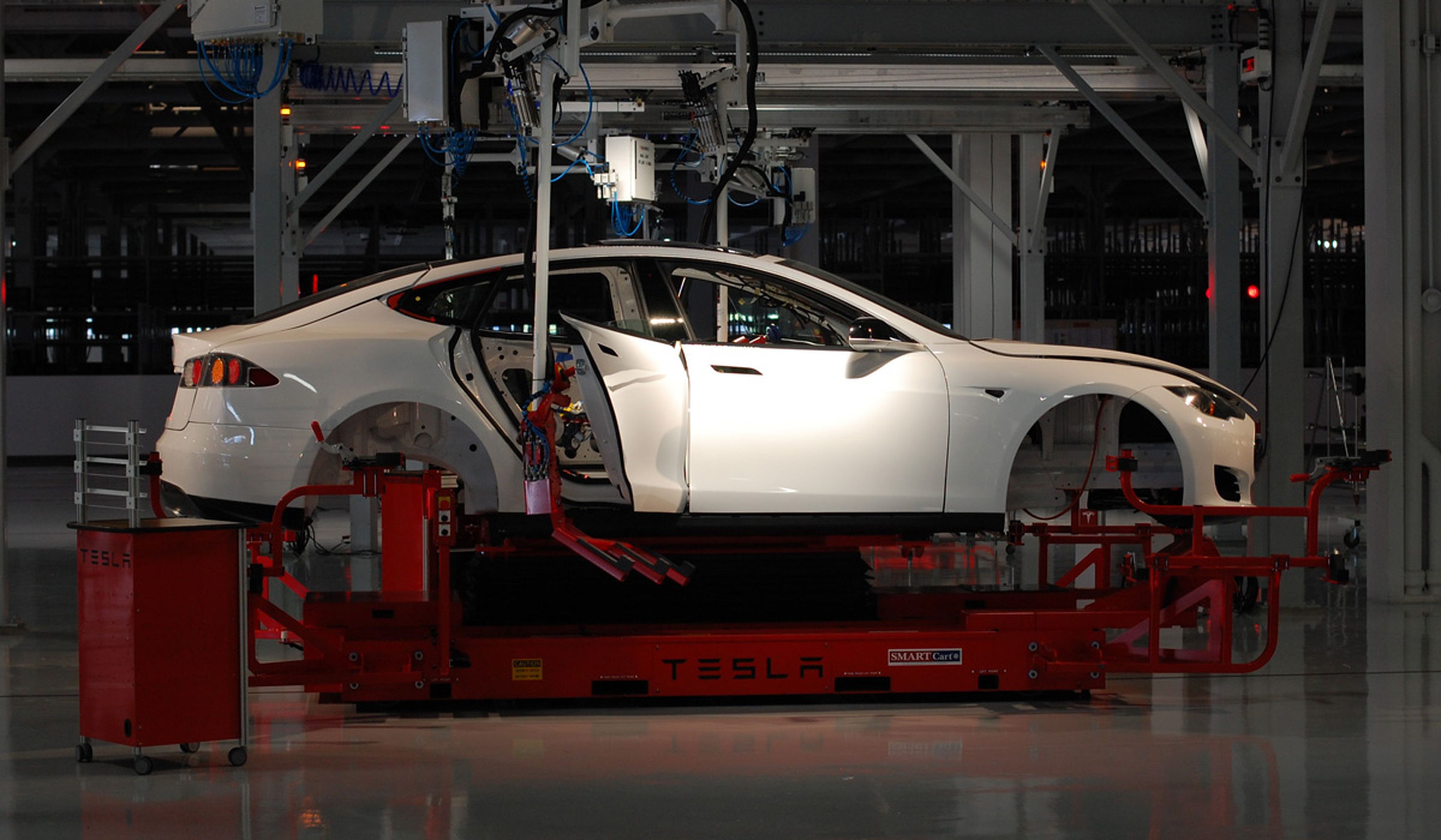 En la planta de Fremont se fabrican el Model 3 y el Model S.