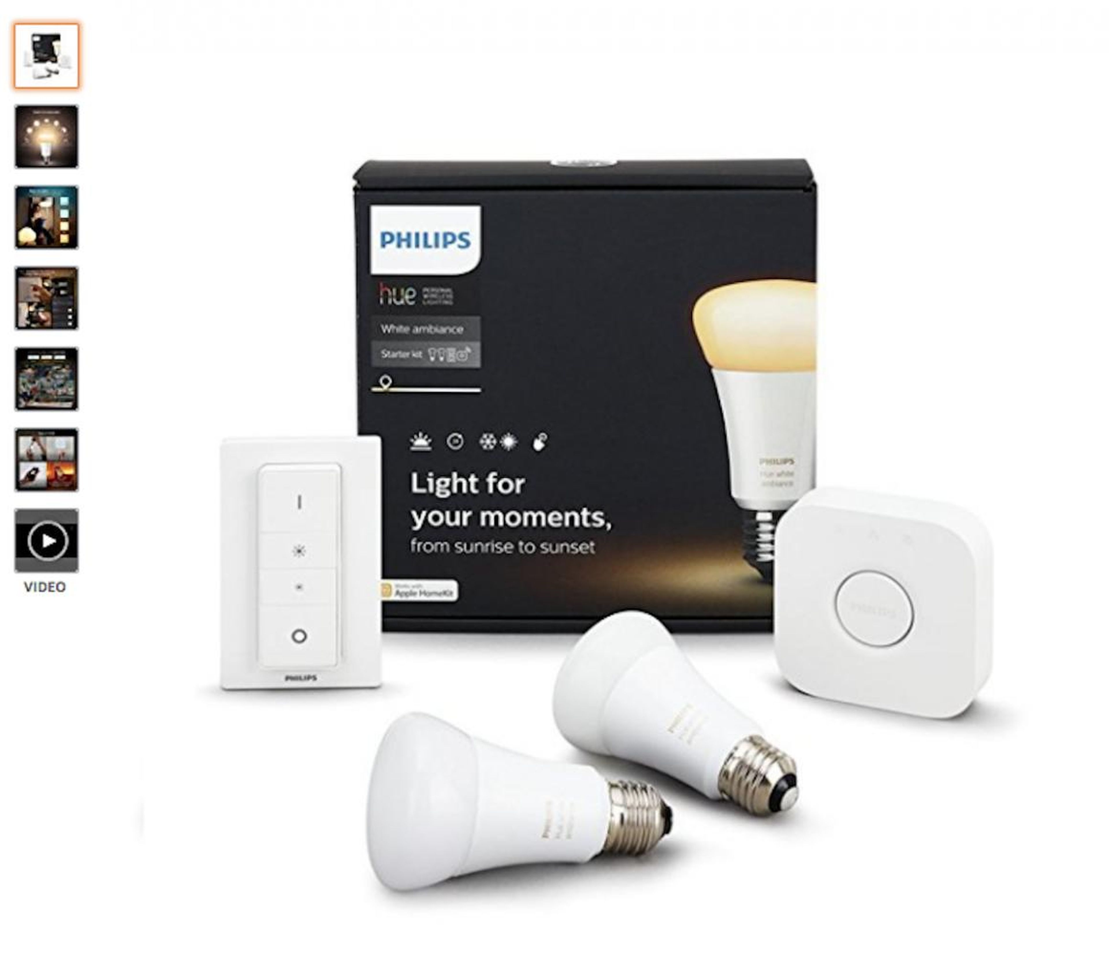 They also bought a lot of <a href="https://amzn.to/2uu6LQy">Philips Hue light bulbs</a>.