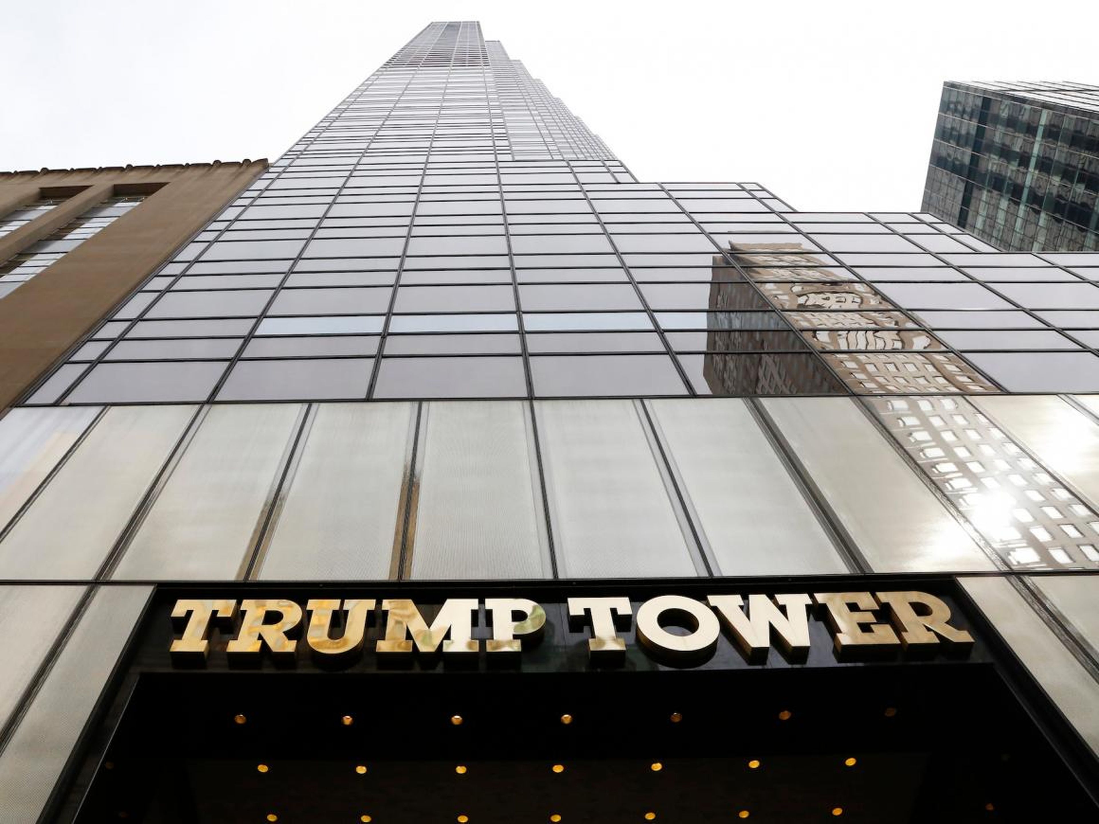 Trump Tower in NYC.