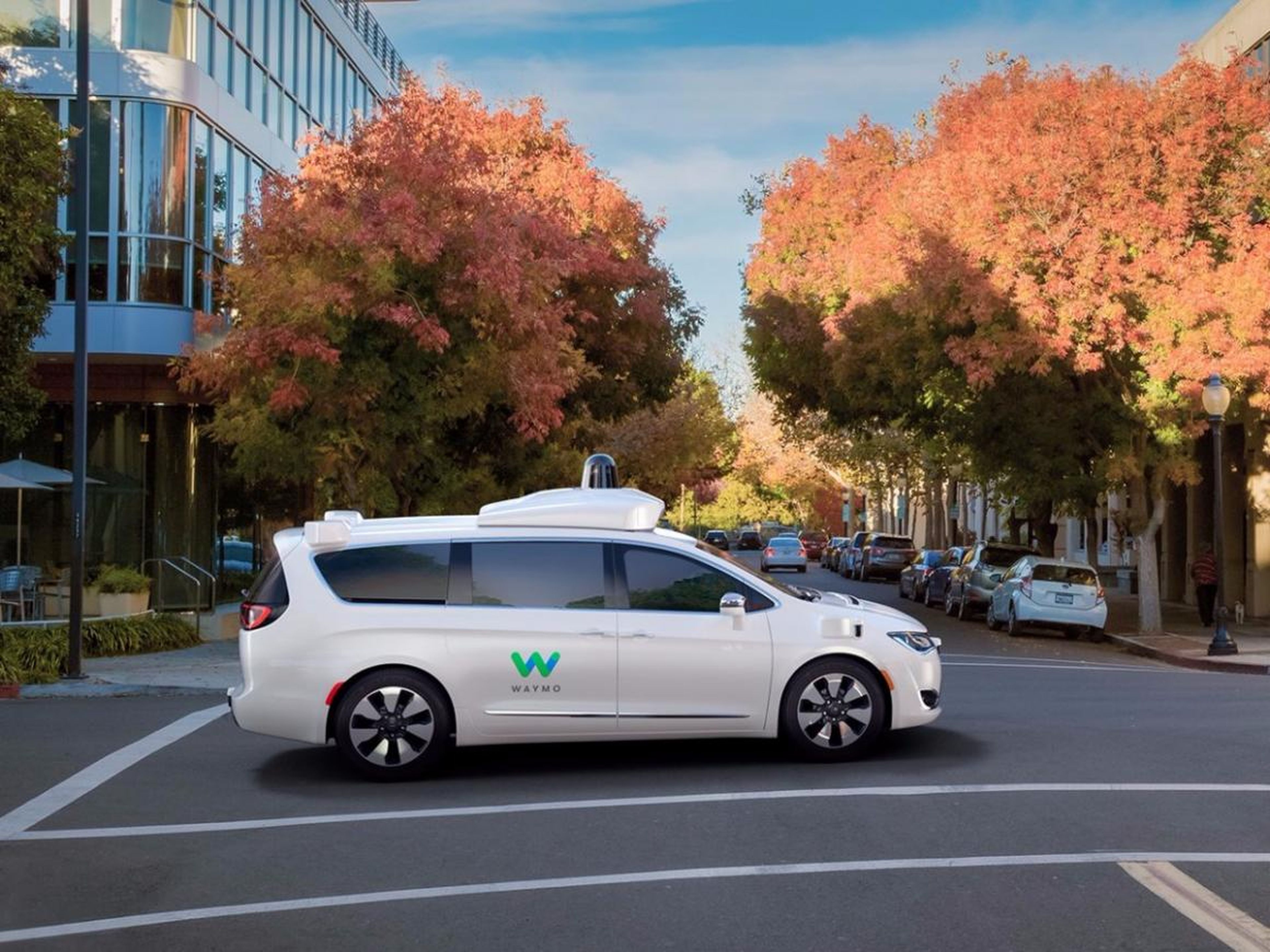 Waymo, which stands for "Way forward in mobility," has the mission of making "it safe and easy for people and things to move around." The cars have now driven two million miles, but have not yet become available for commercial use