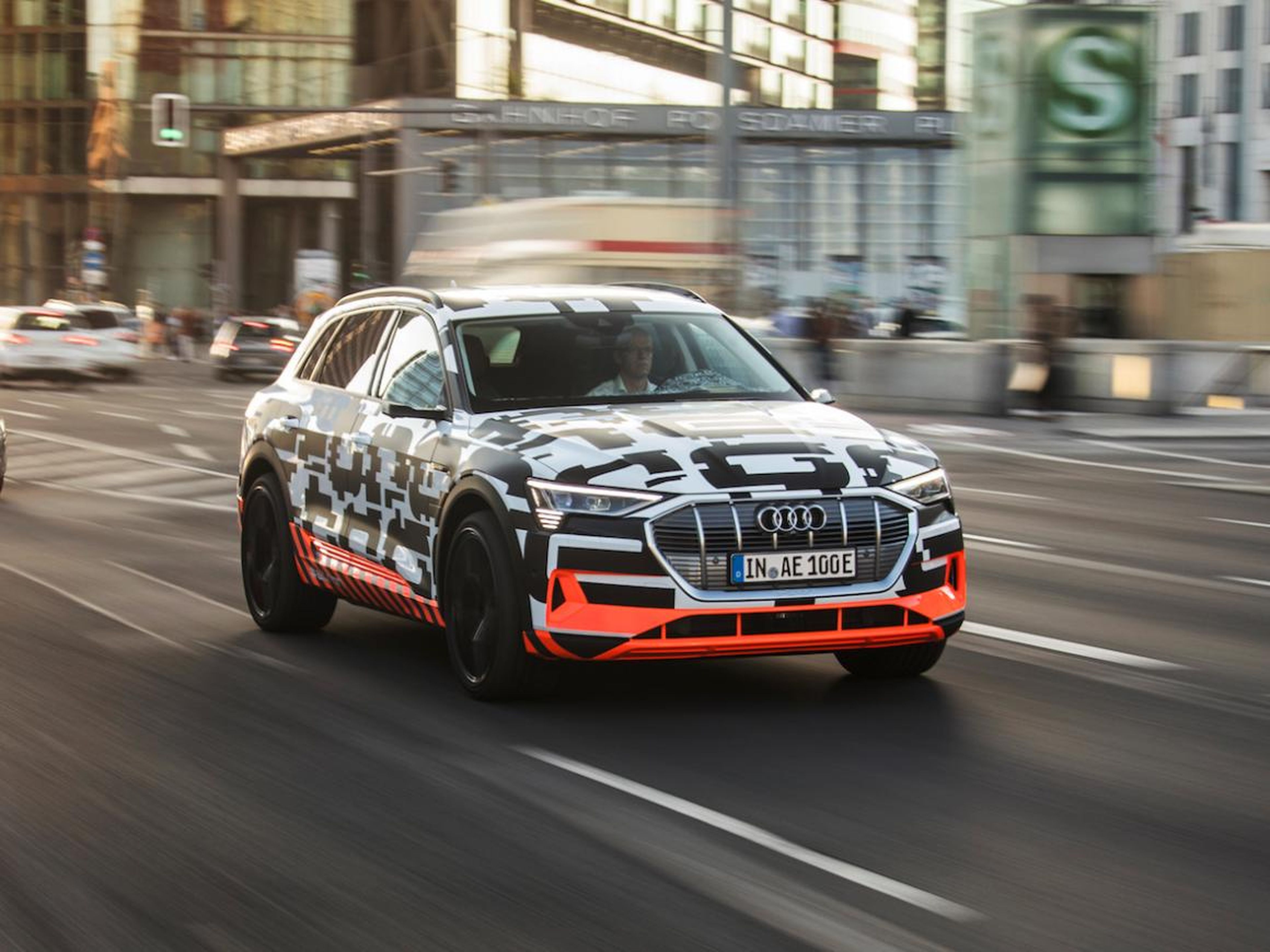 Audi will unveil the e-tron's production version on September 17.