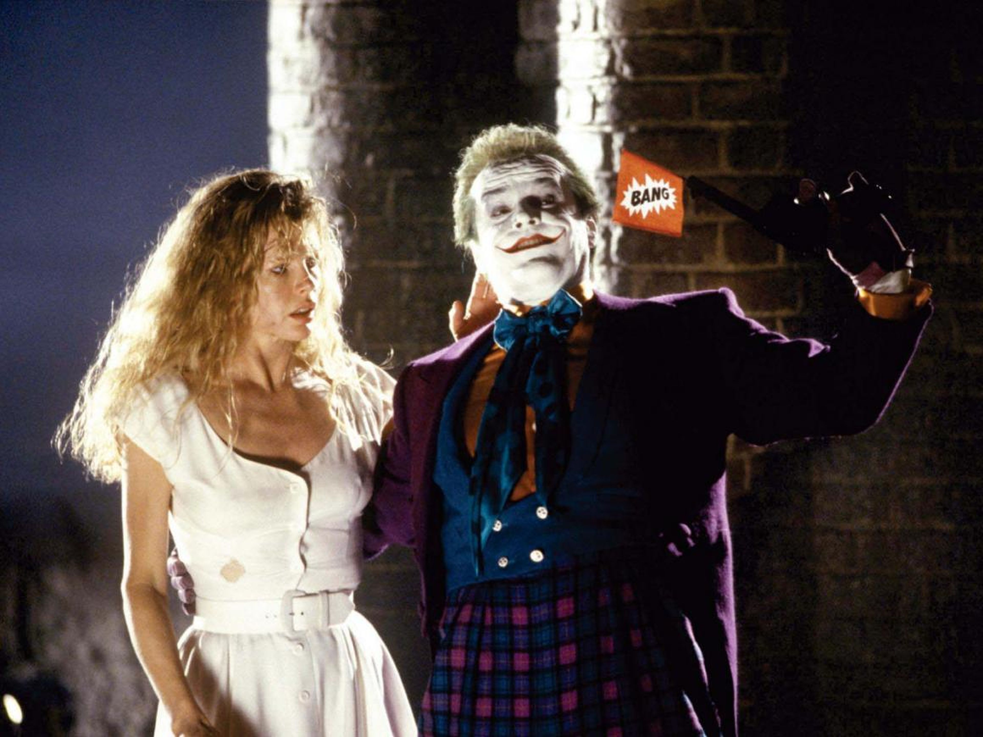 6. Jack Nicholson as The Joker in "Batman" (1989)