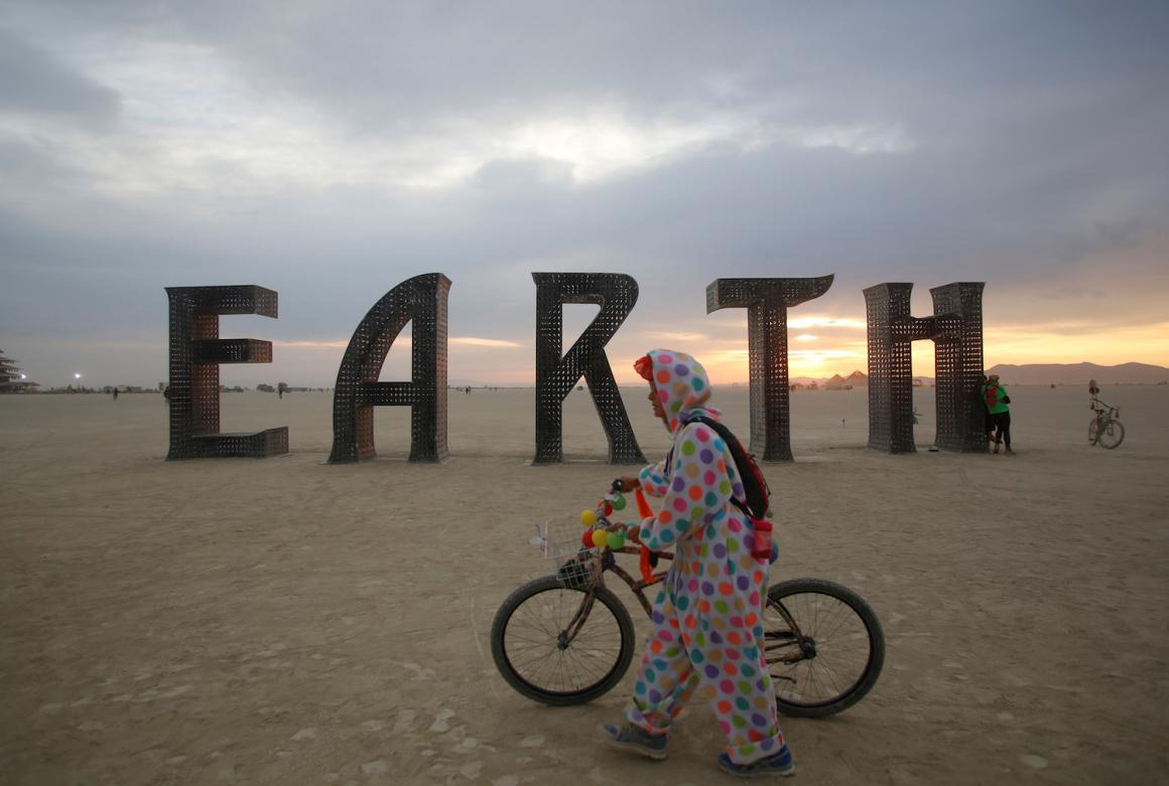 El festival Burning Man Festival que se celebra en el desierto de Nevada.