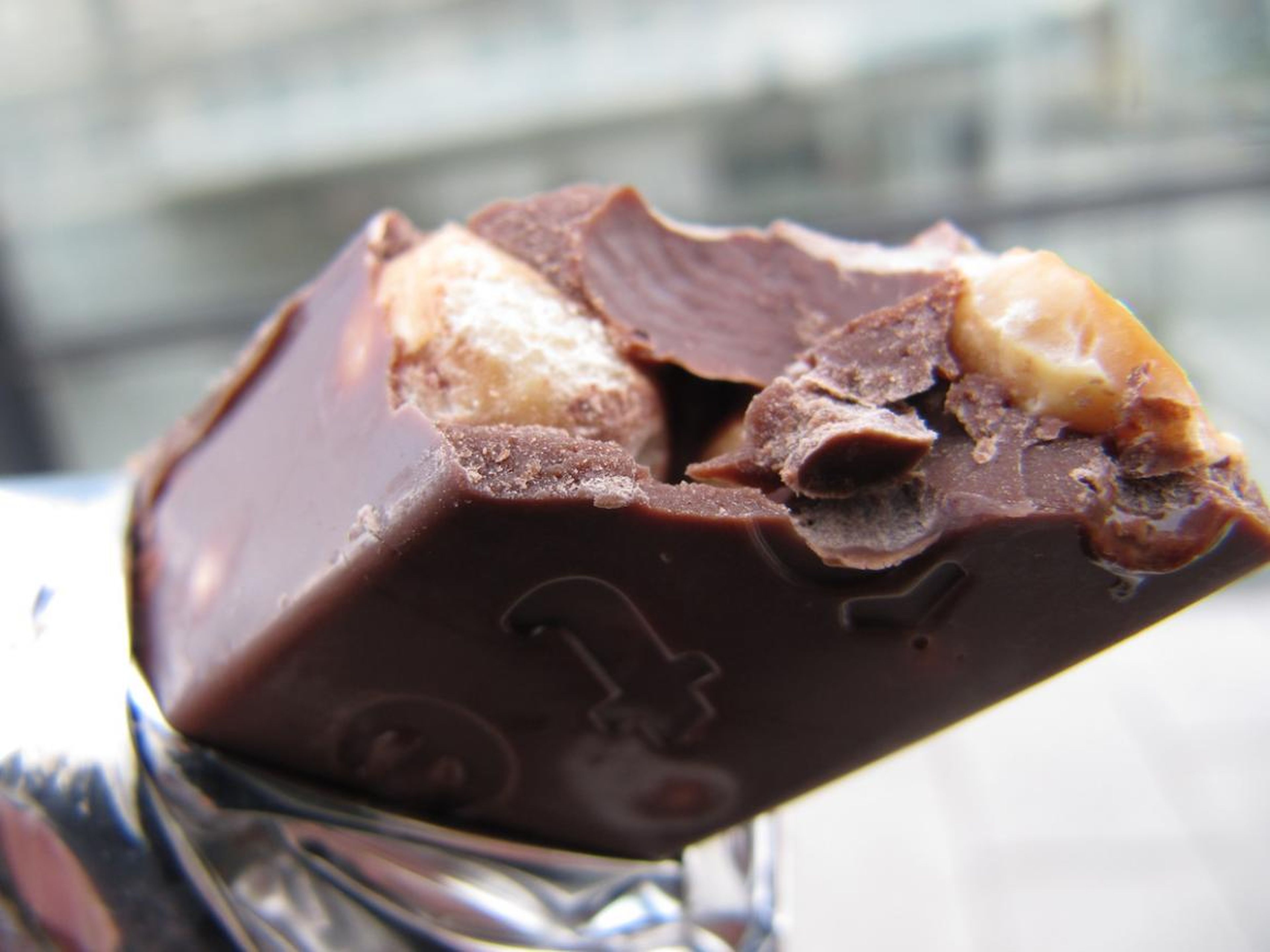 El chocolate tiene su punto de fusión a solo 26 ºC.