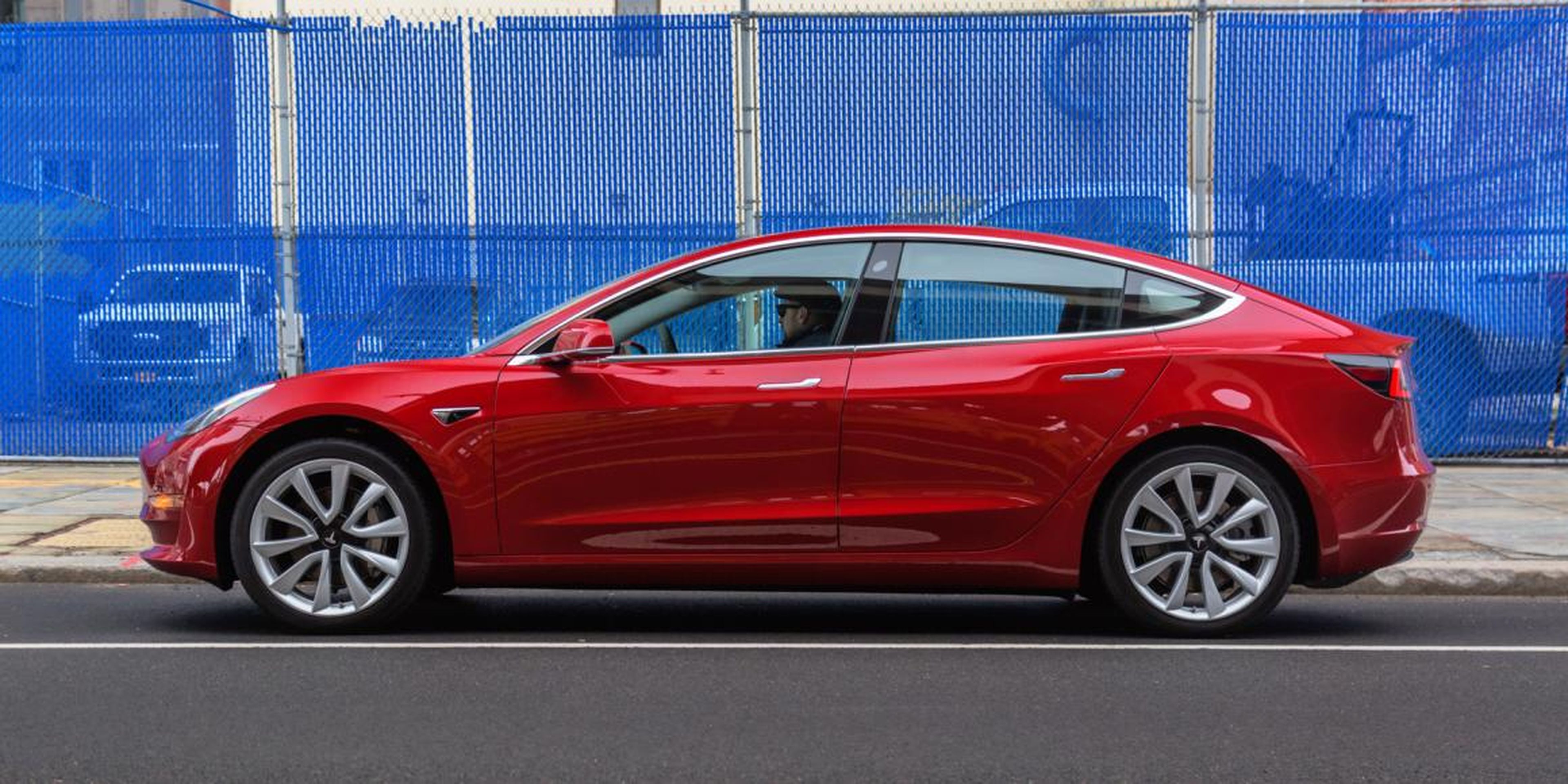 7. The standard Model 3 comes with 18-inch or 19-inch sport wheels from Tesla. The Model 3 Performance can be upgraded to 20-inch "performance" wheels that have better grip. Larger tires also tend to increase a car's gas mileage.