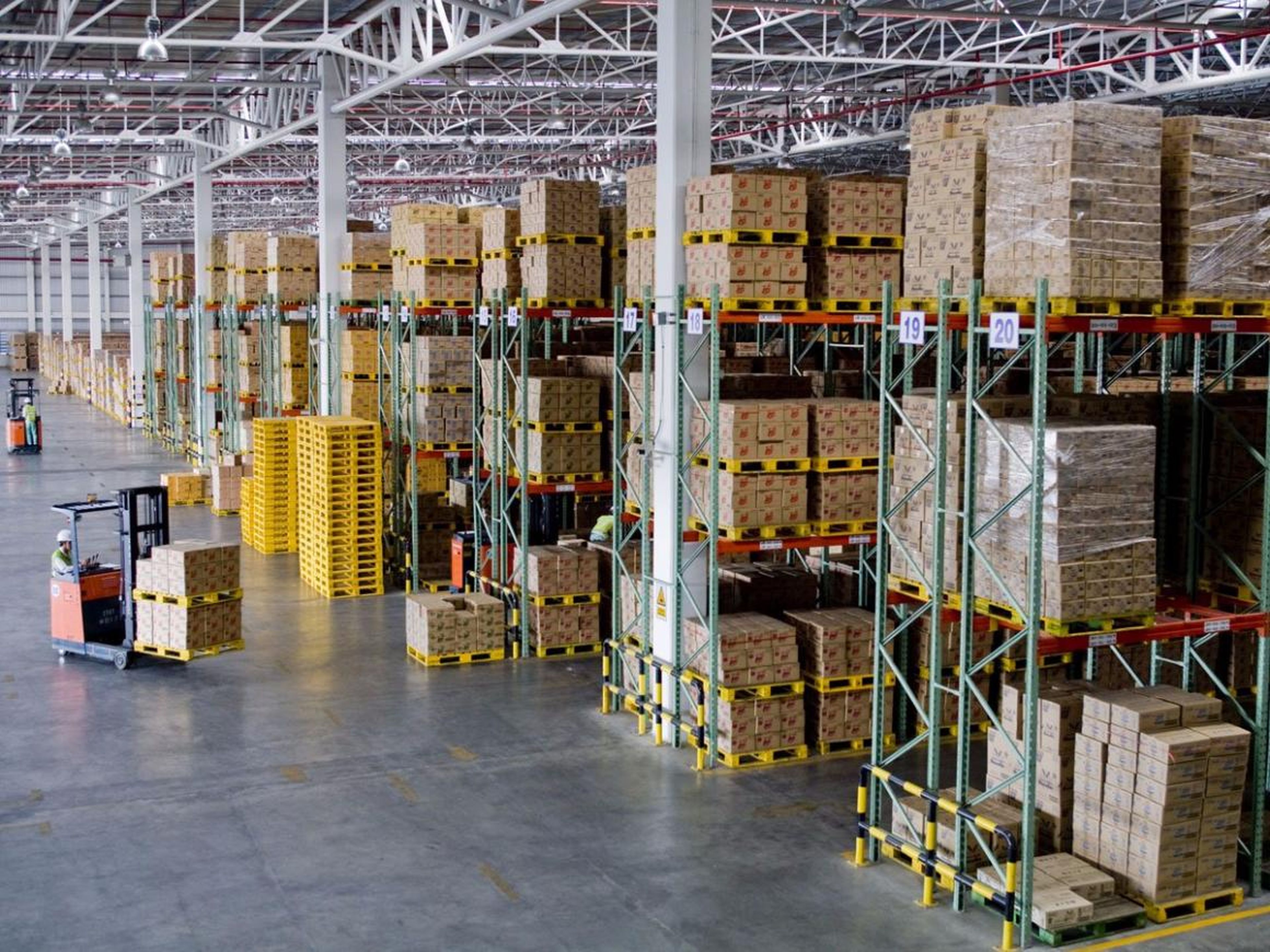 Here's what Amazon's warehouses look like these days.