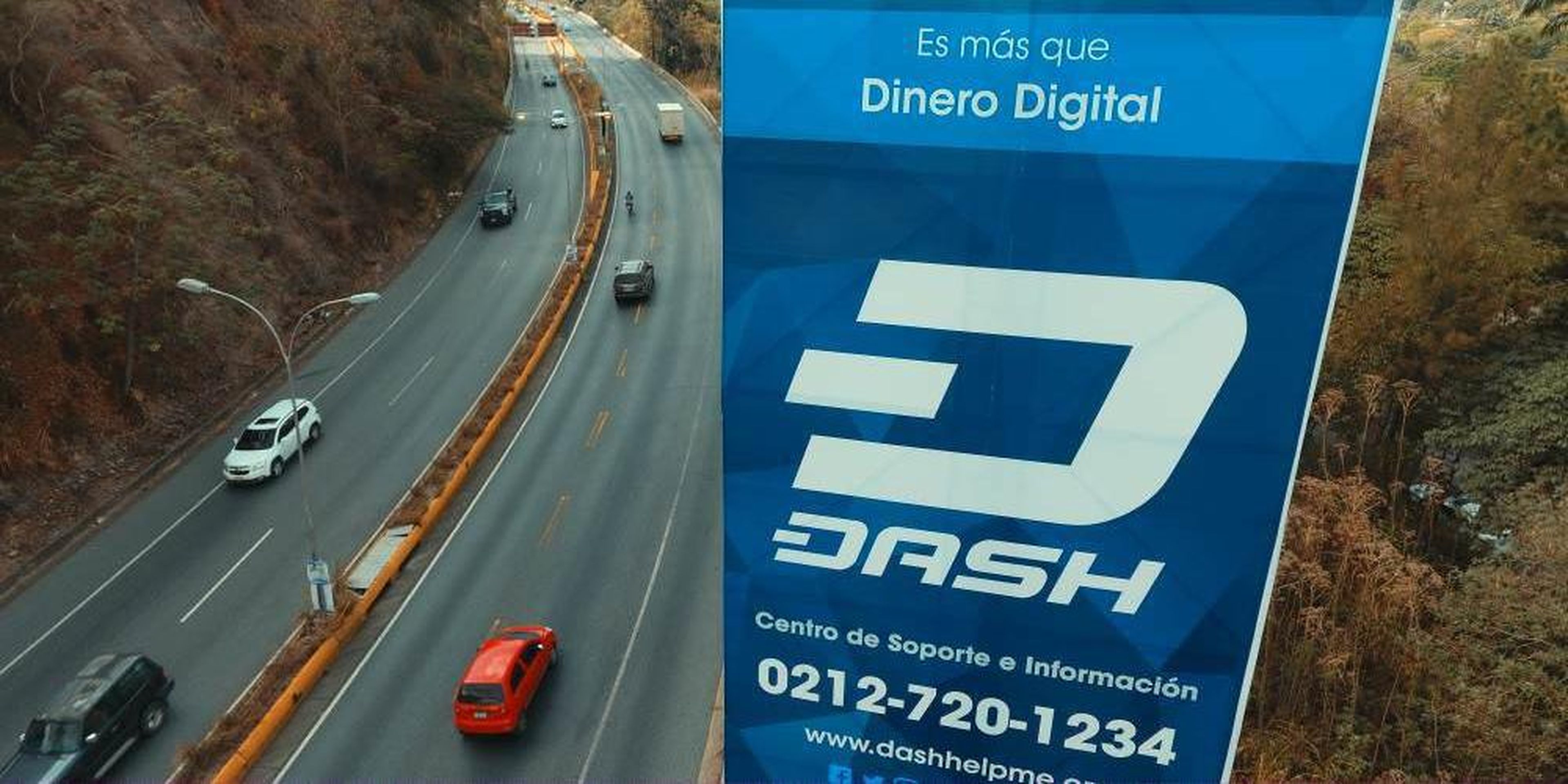 A Dash billboard in Venezuela.