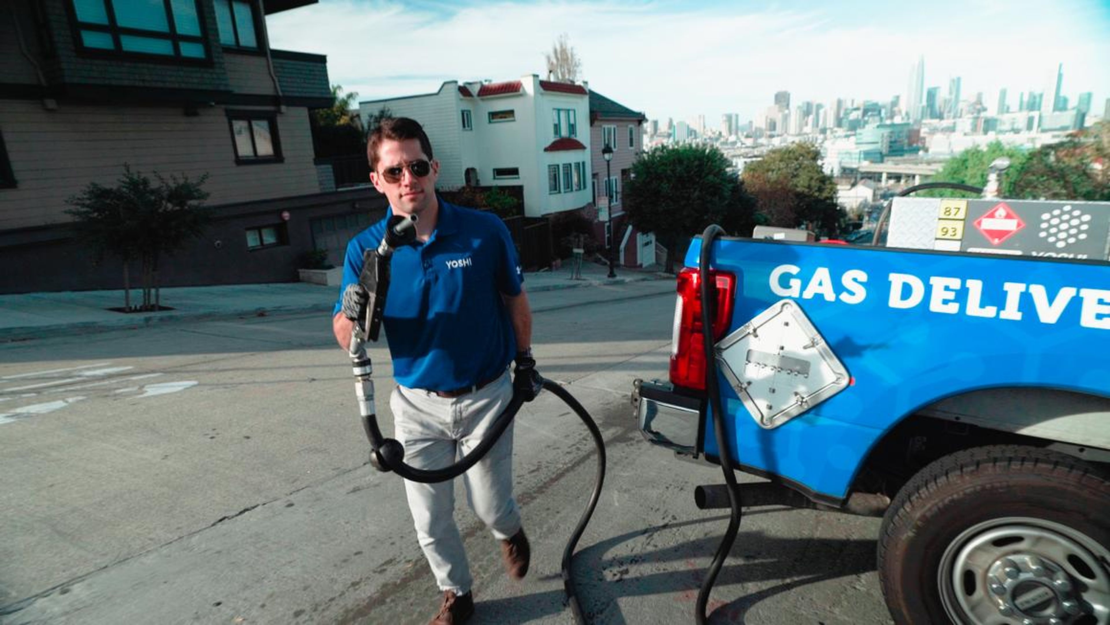 An ExxonMobil-backed startup that delivers gas to people's cars is growing across the US