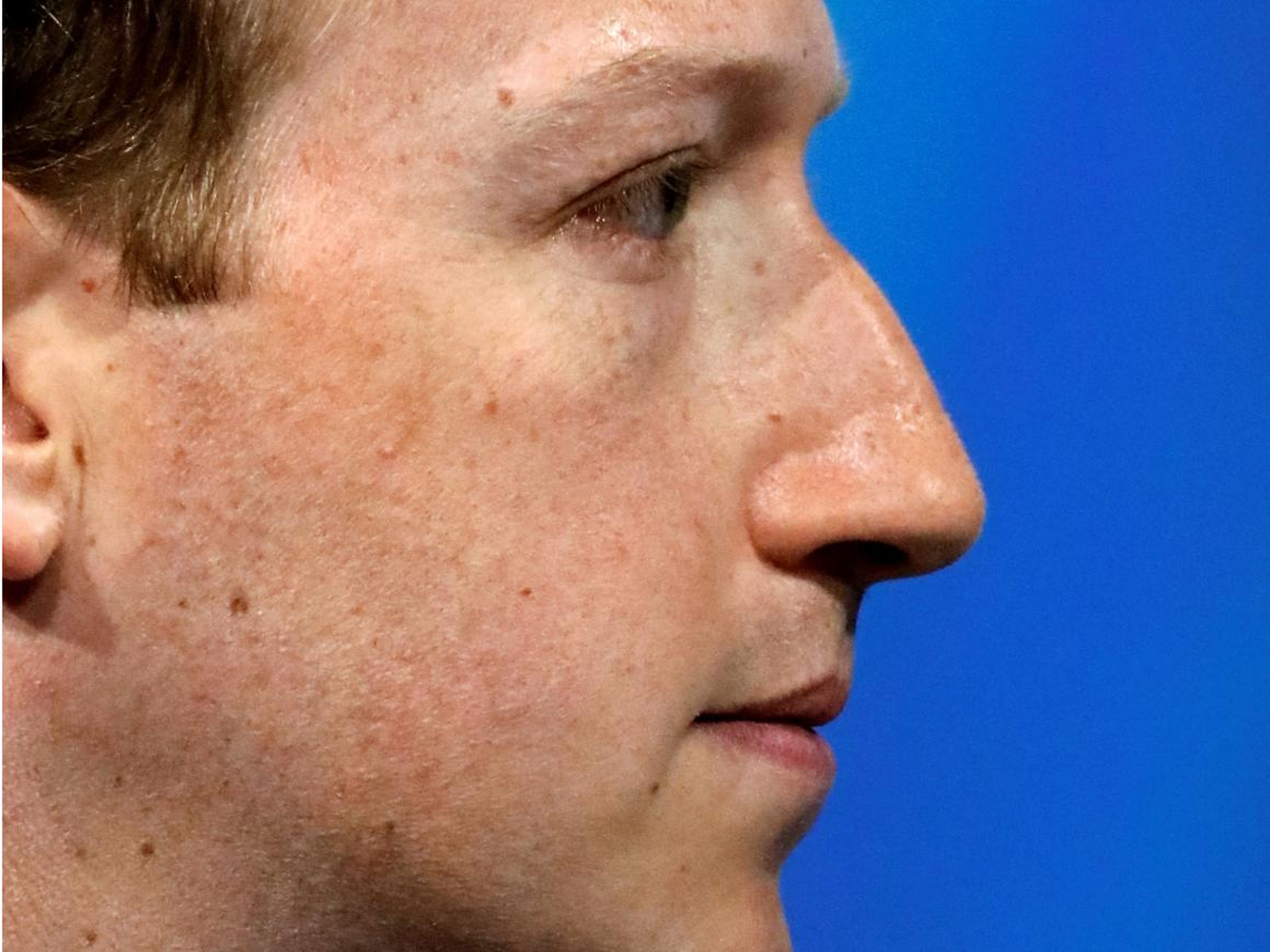 Facebook's founder and CEO Mark Zuckerberg.