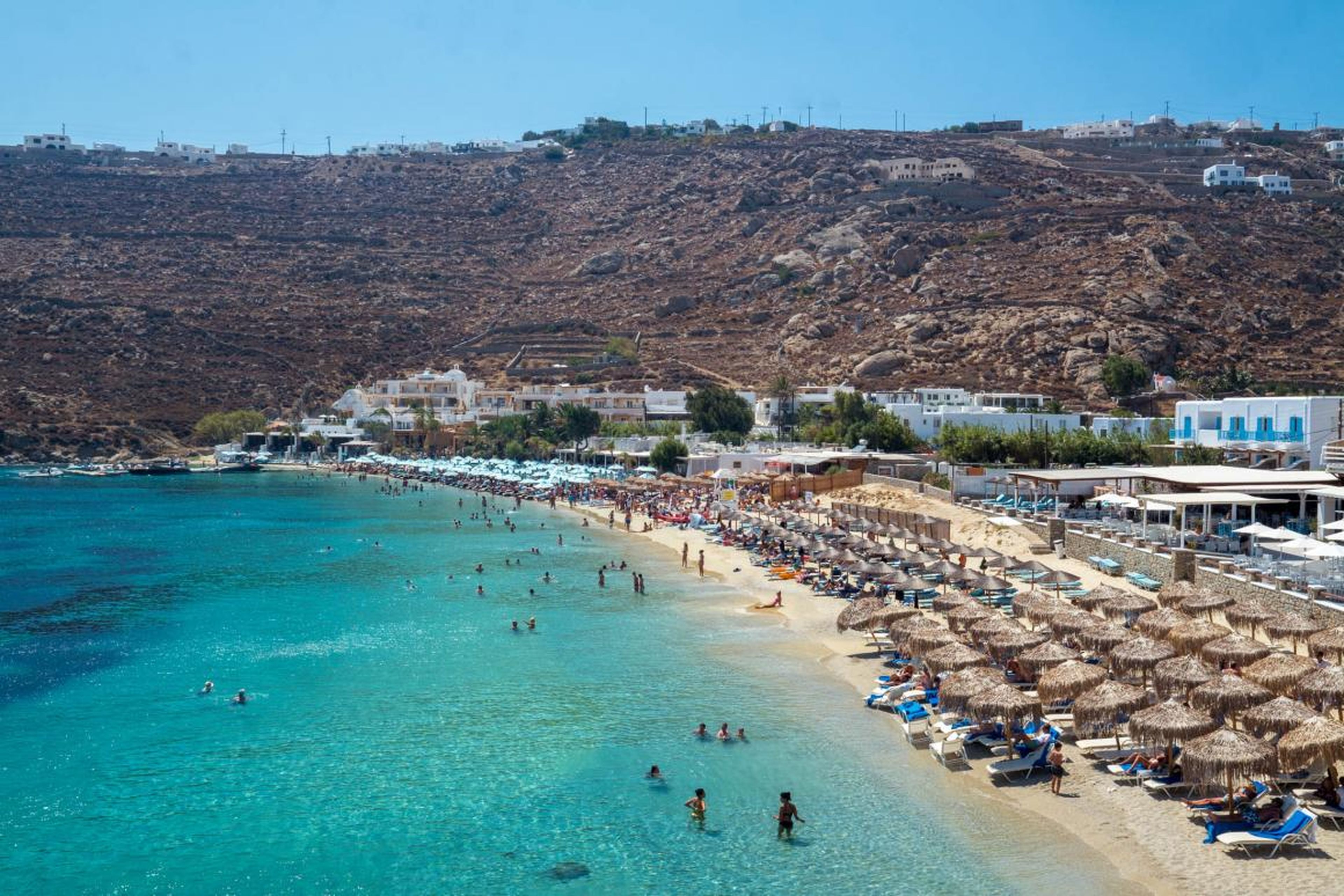 If there's one thing Mykonos had no shortage of, it was gorgeous beaches and calm, blue-green waters. My only knock is that most of the best beaches were dominated by beach clubs.