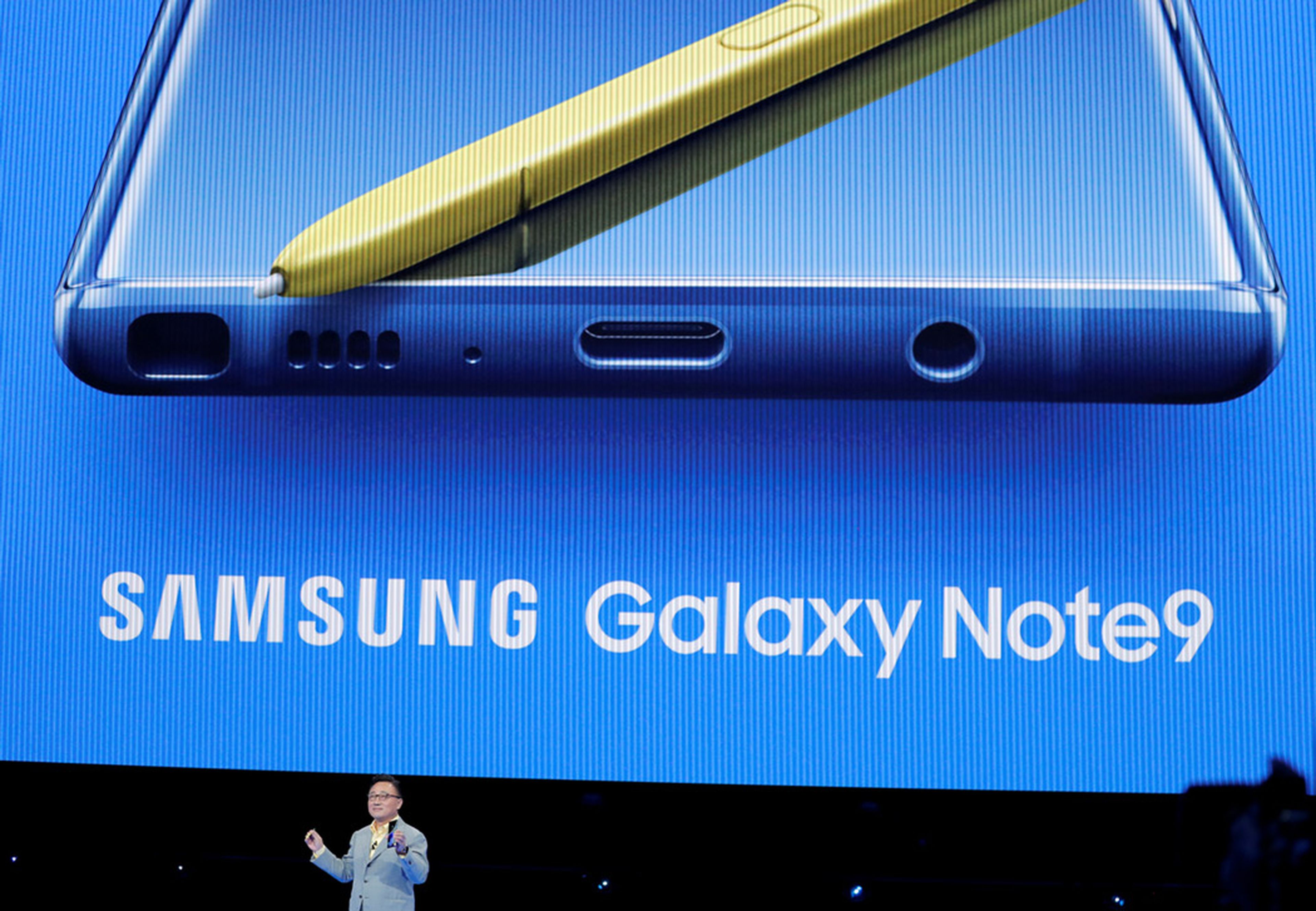 Koh, durante la presentación mundial del Samsung Galaxy Note 9.