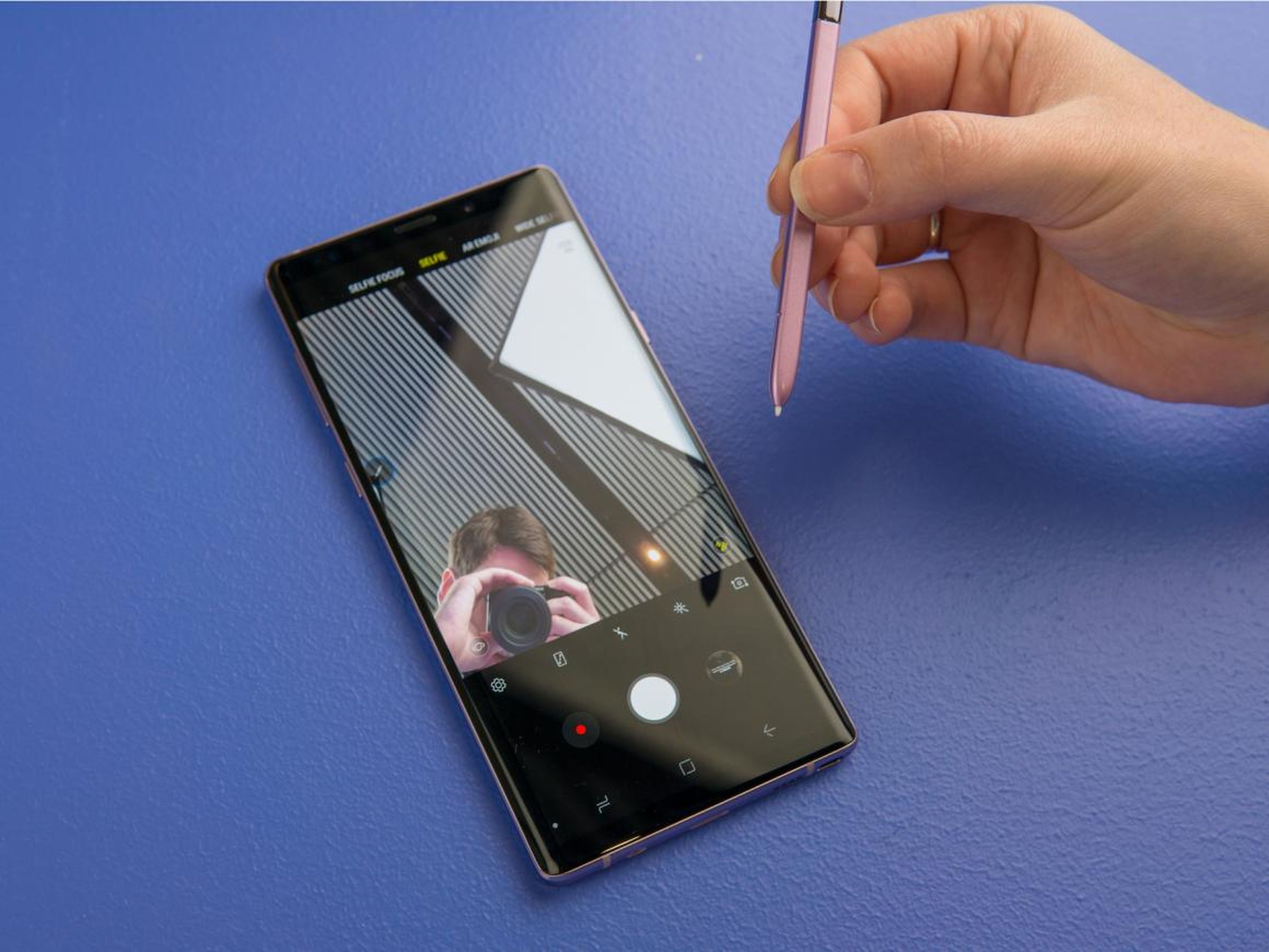 The Galaxy Note 9's S Pen is a nice extra if you want to use it.