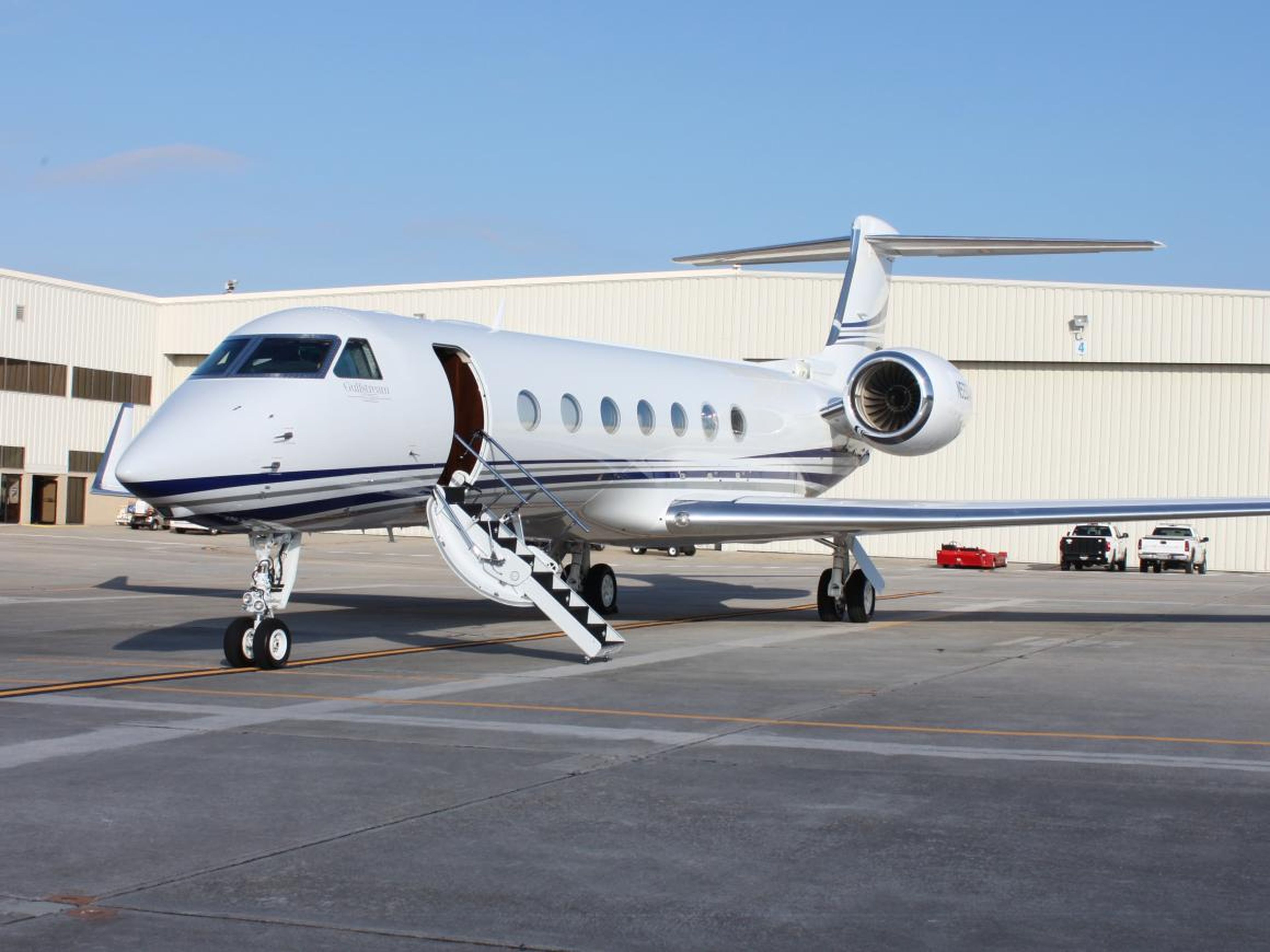 He likes to travel in style and owns a Gulfstream G550 private jet, worth about $54 million.