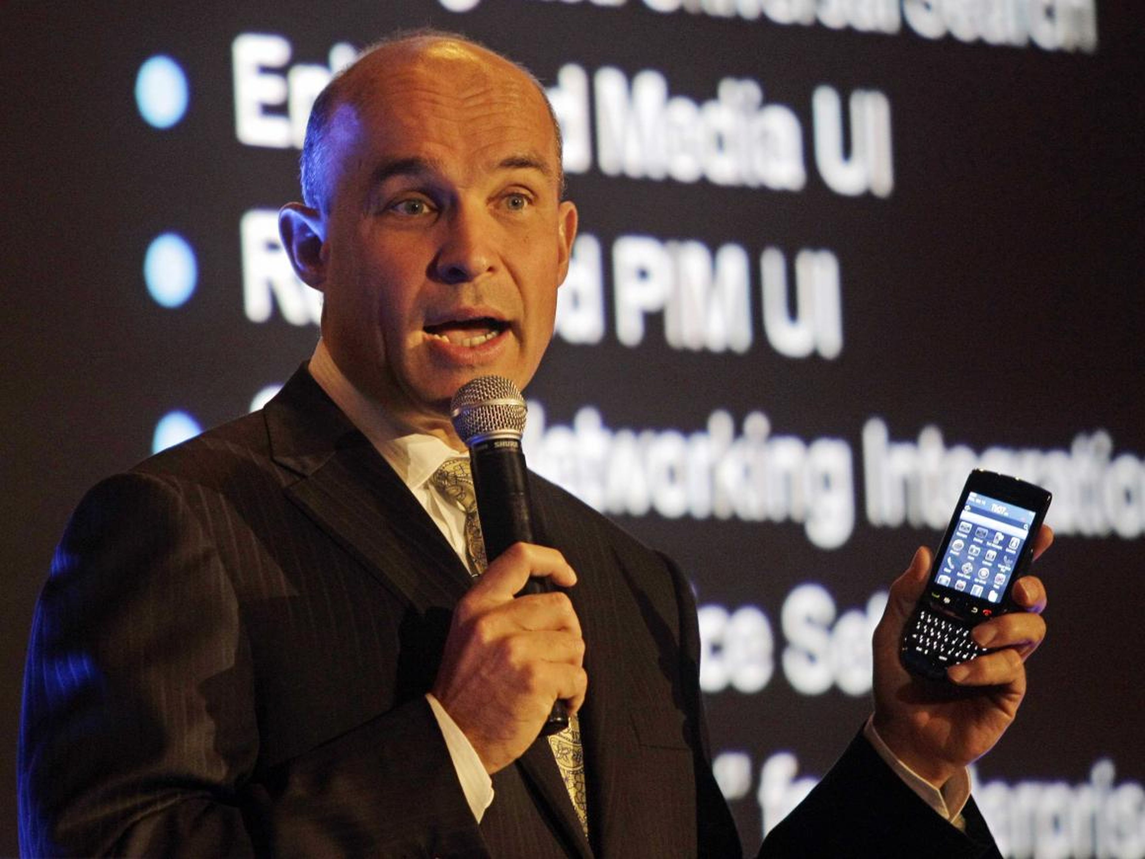 Jim Balsillie, then RIM's co-CEO: "It’s kind of one more entrant into an already very busy space with lots of choice for consumers. But in terms of a sort of a sea-change for BlackBerry, I would think that’s overstating it."