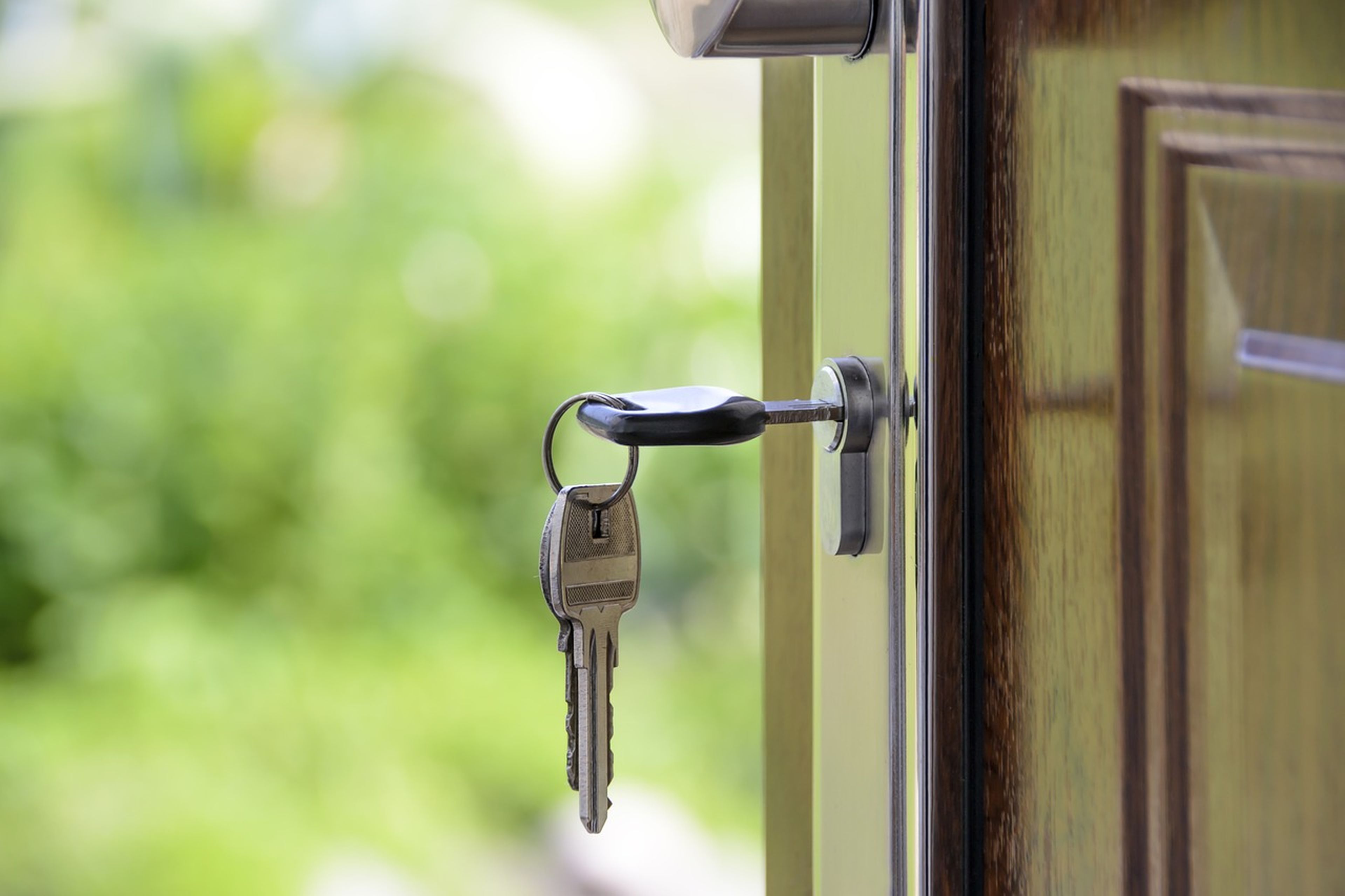 llaves de puerta, casa, hipoteca