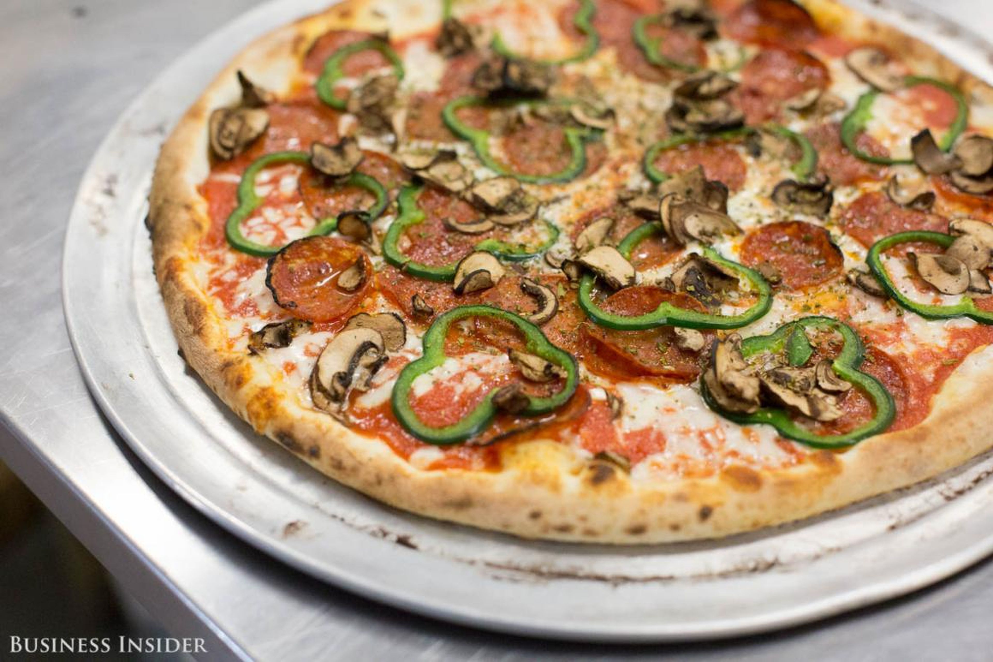 This is no ordinary pizza. It was made by robots.