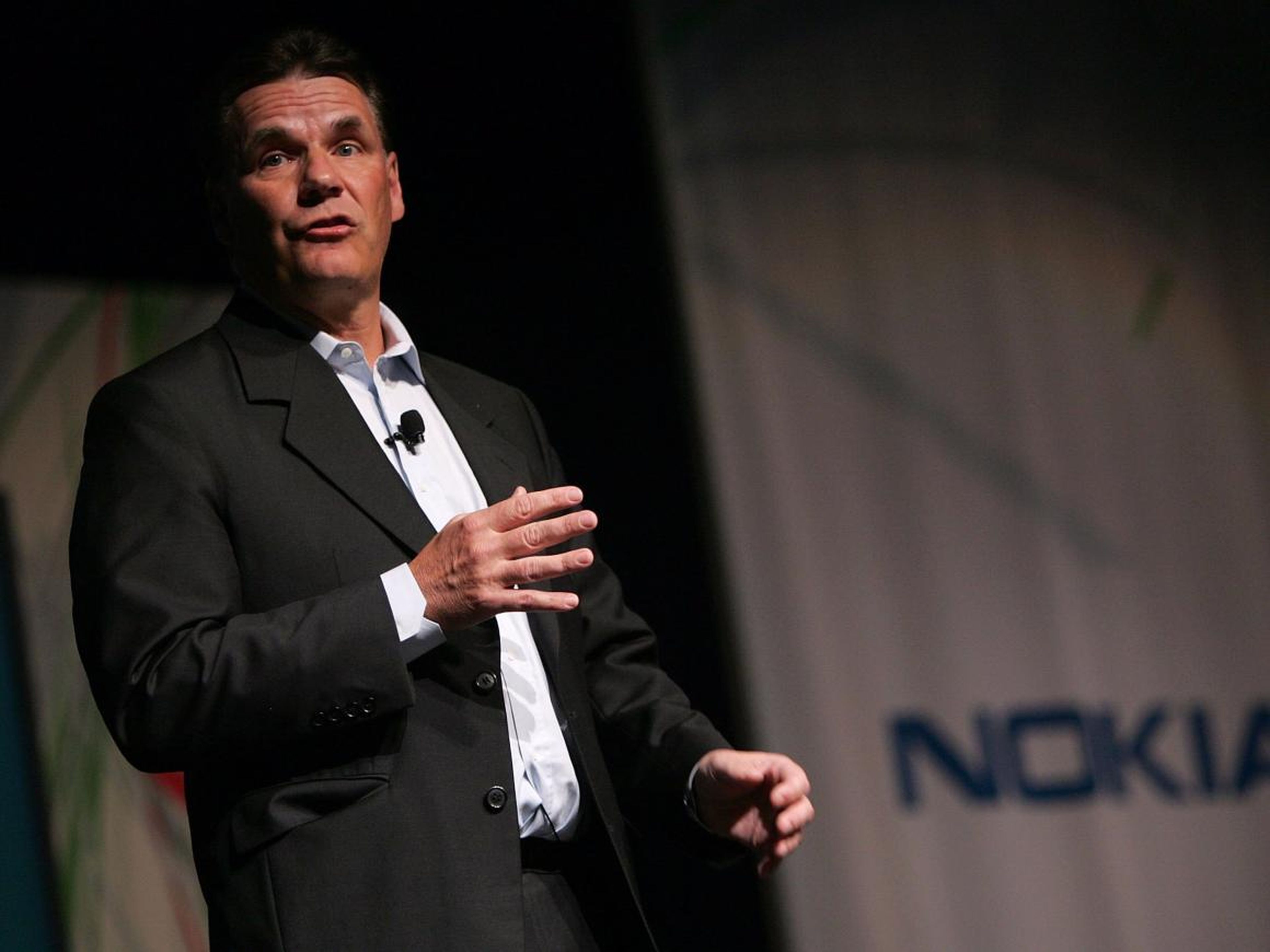 Nokia's CEO then, Olli-Pekka Kallasvuo, didn't take the threat seriously either: "I don't think that what we have seen so far (from Apple) is something that would any way necessitate us changing our thinking when it comes to