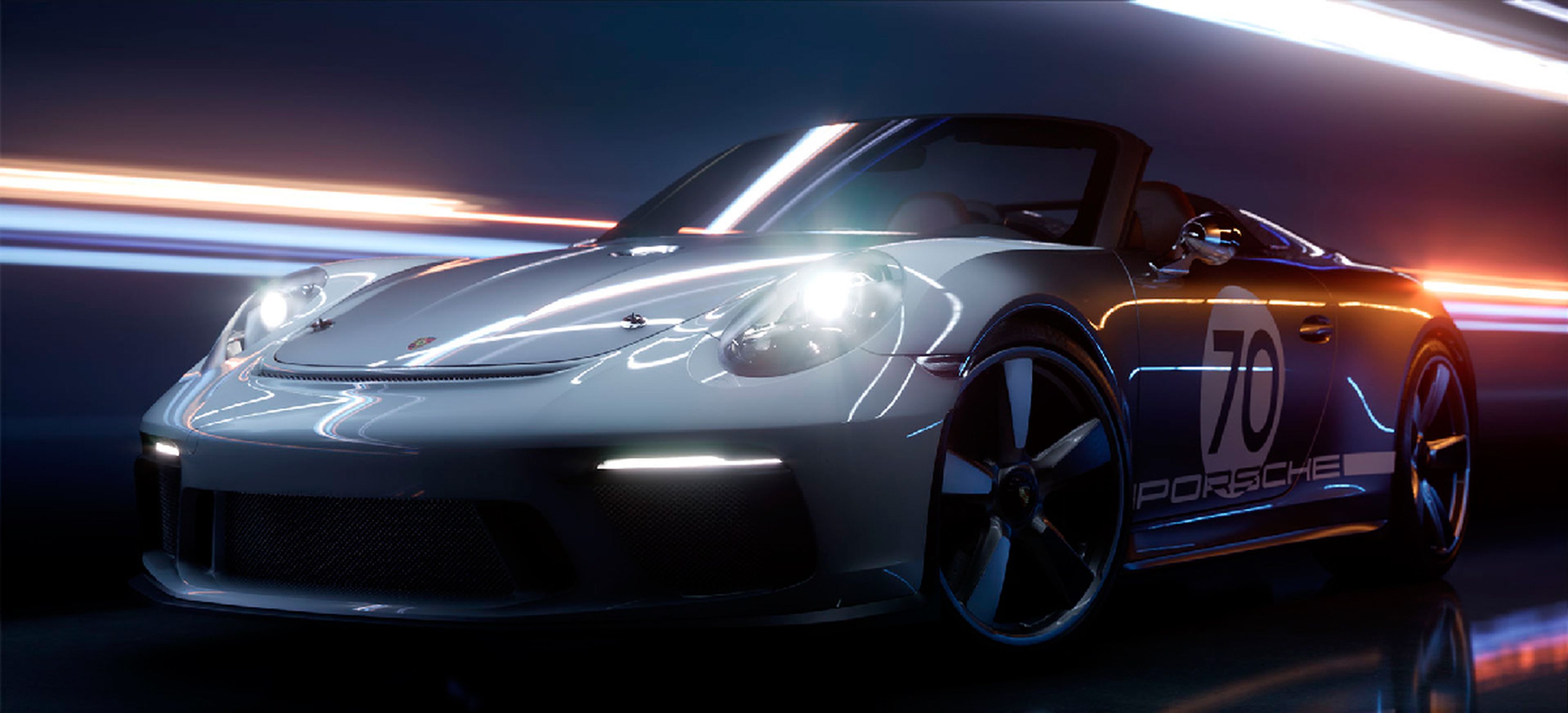 El Porsche 911 Speedster diseñado con una tecnología que revolucionará la industria del cine