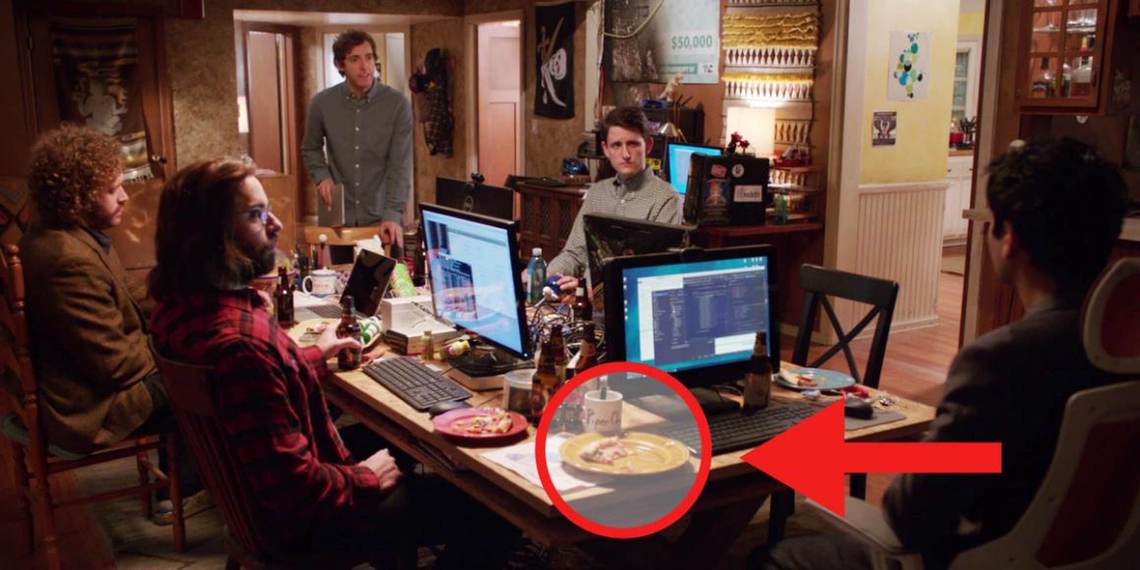 The robot-made pizza had a small cameo on season four of HBO's "Silicon Valley."