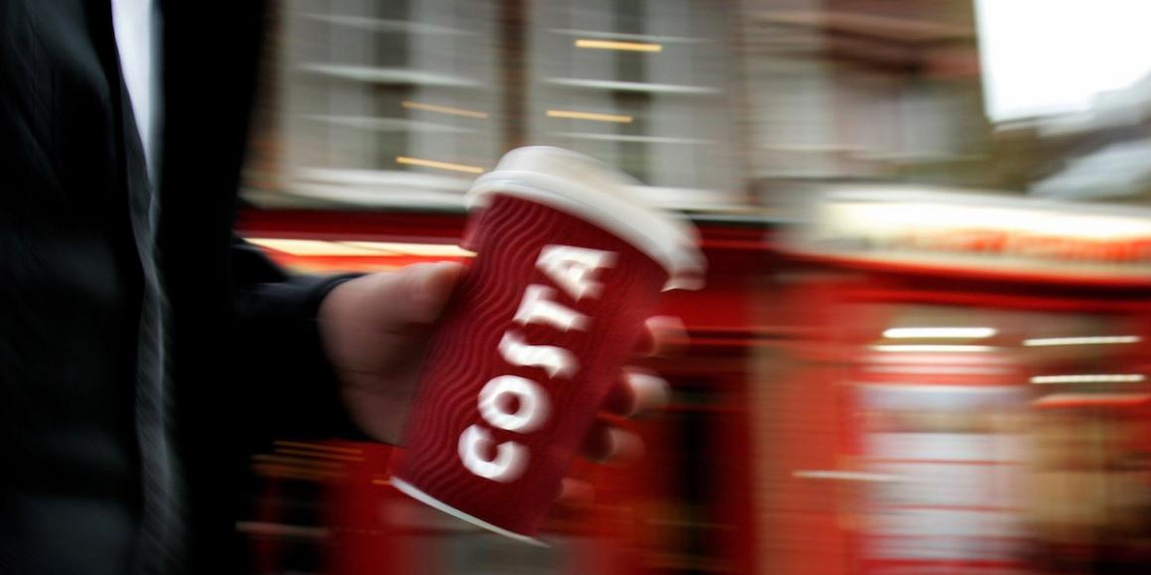 Costa Coffee is Britain's biggest coffee chain.