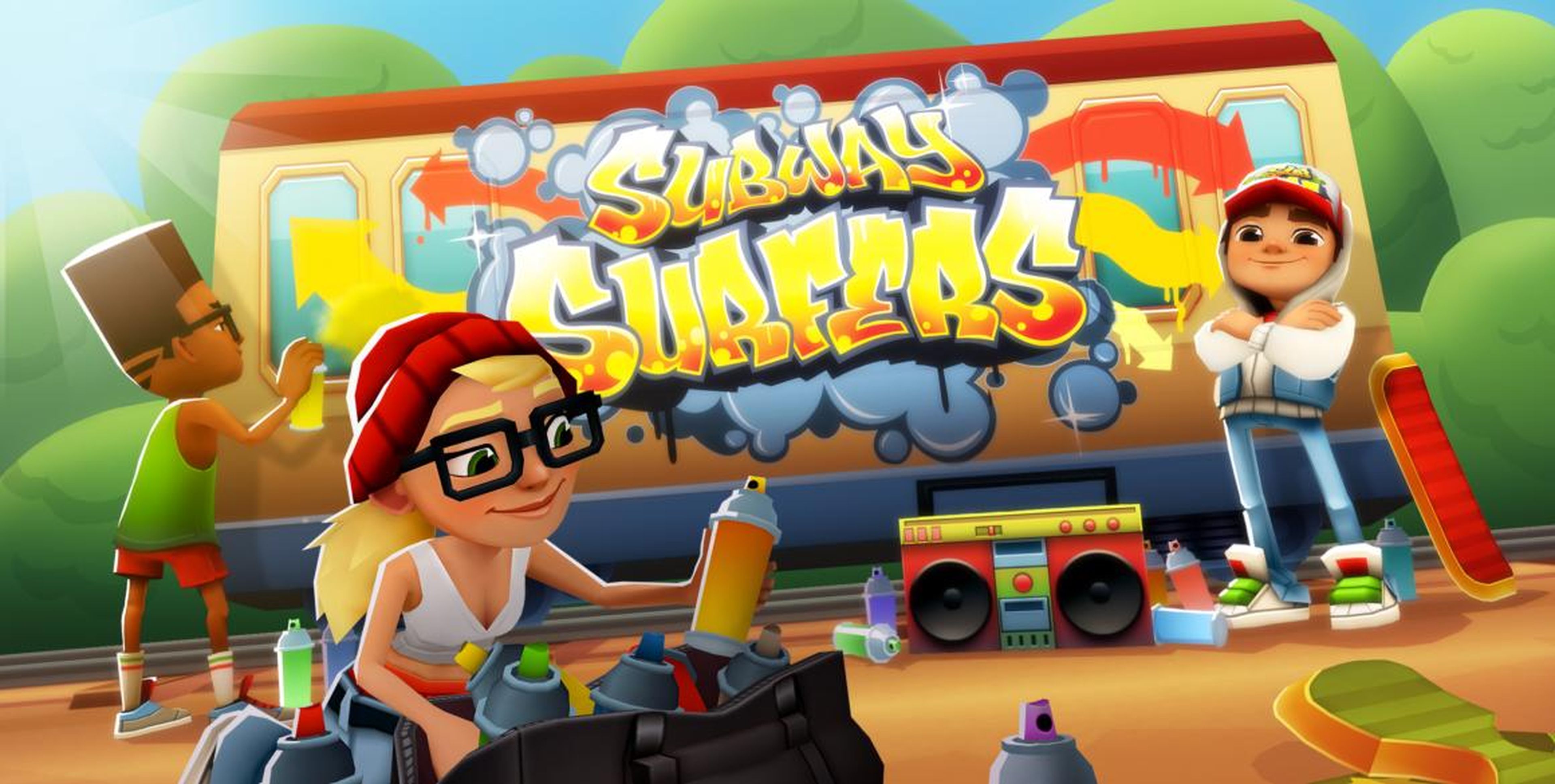 "Subway Surfers" is a fast-paced running game about adorable urban vandals. Mobile gamers played this one for 2.43 billion hours over the period in question.