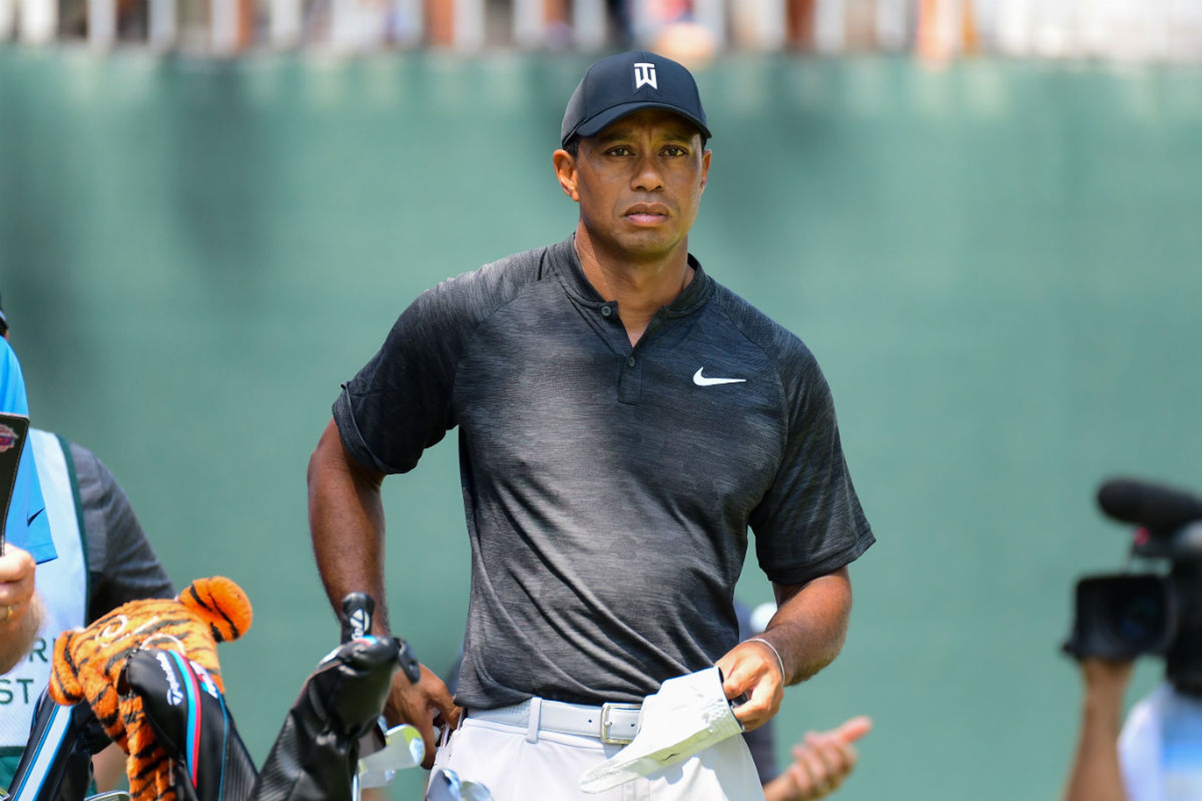 Tiger Woods, durante el Northern Trust