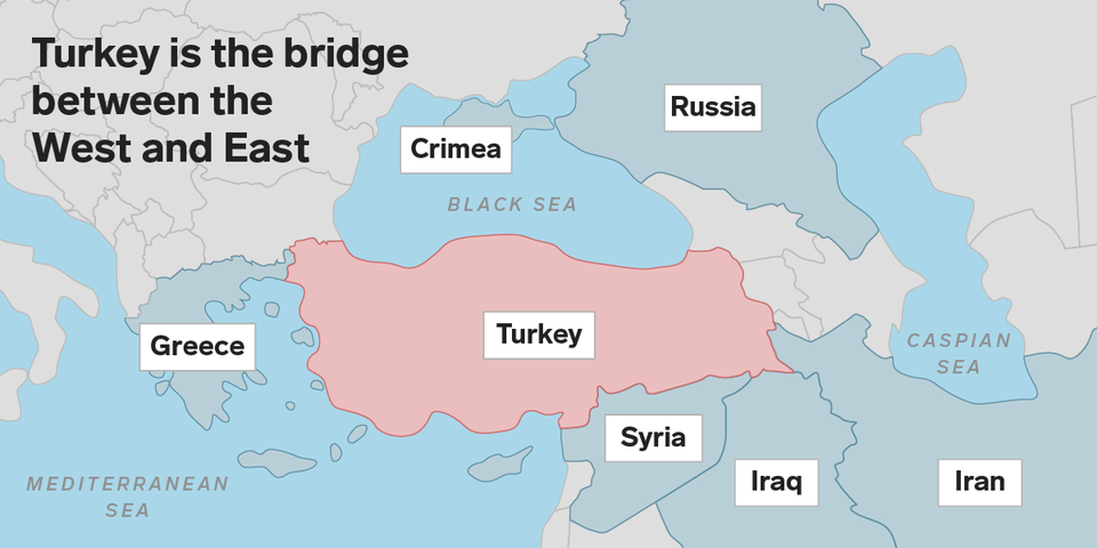 Turquía mapa