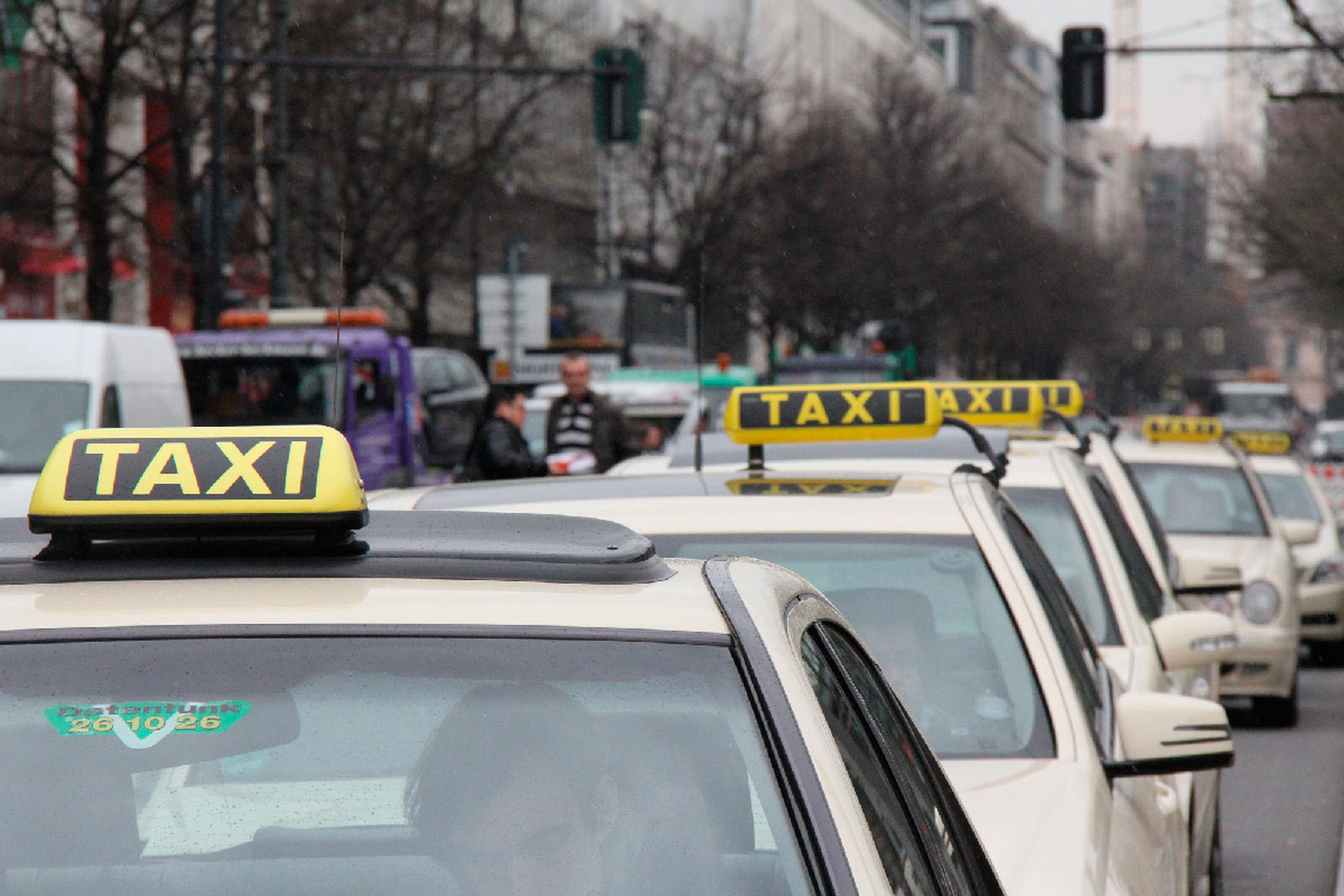 Los taxistas alemanes protestaron contra Uber desde su llegada en 2013.