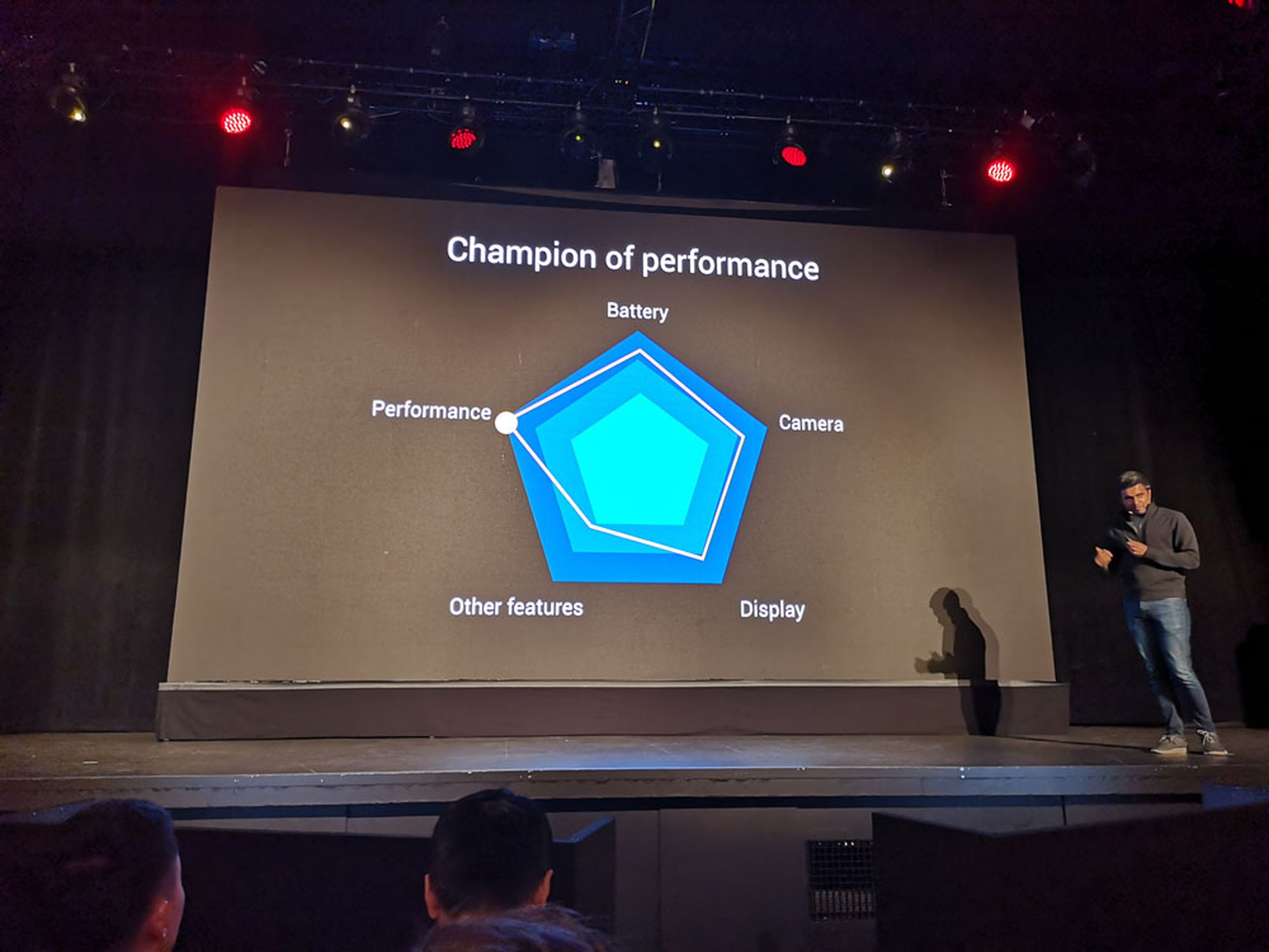 Jai Mani, responsable de Producto de Pocophone by Xiaomi, en la presentación de la submarca en París.