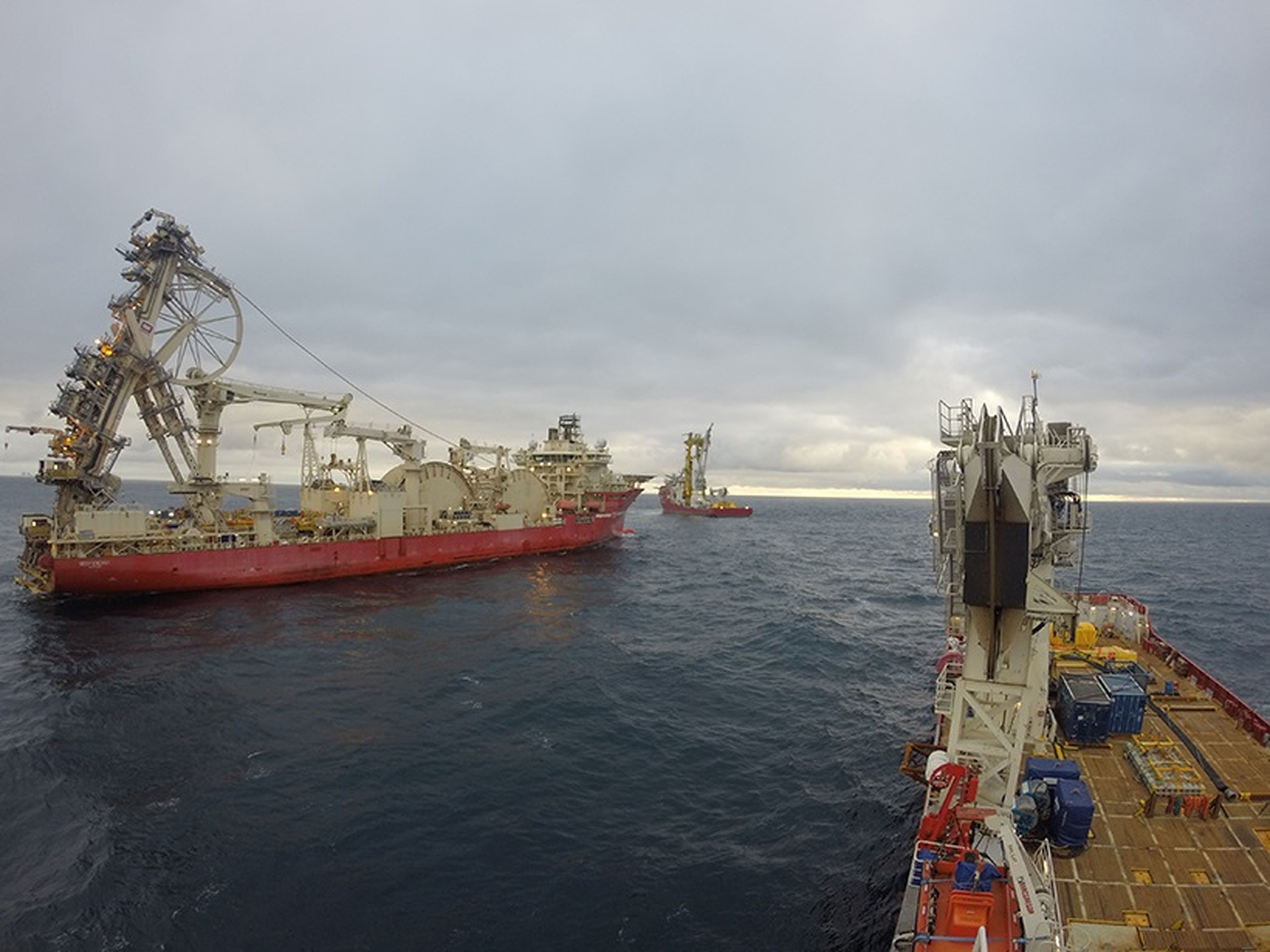 Yacimientos de gas de Edradour y Glenlivet, en el mar del Norte.