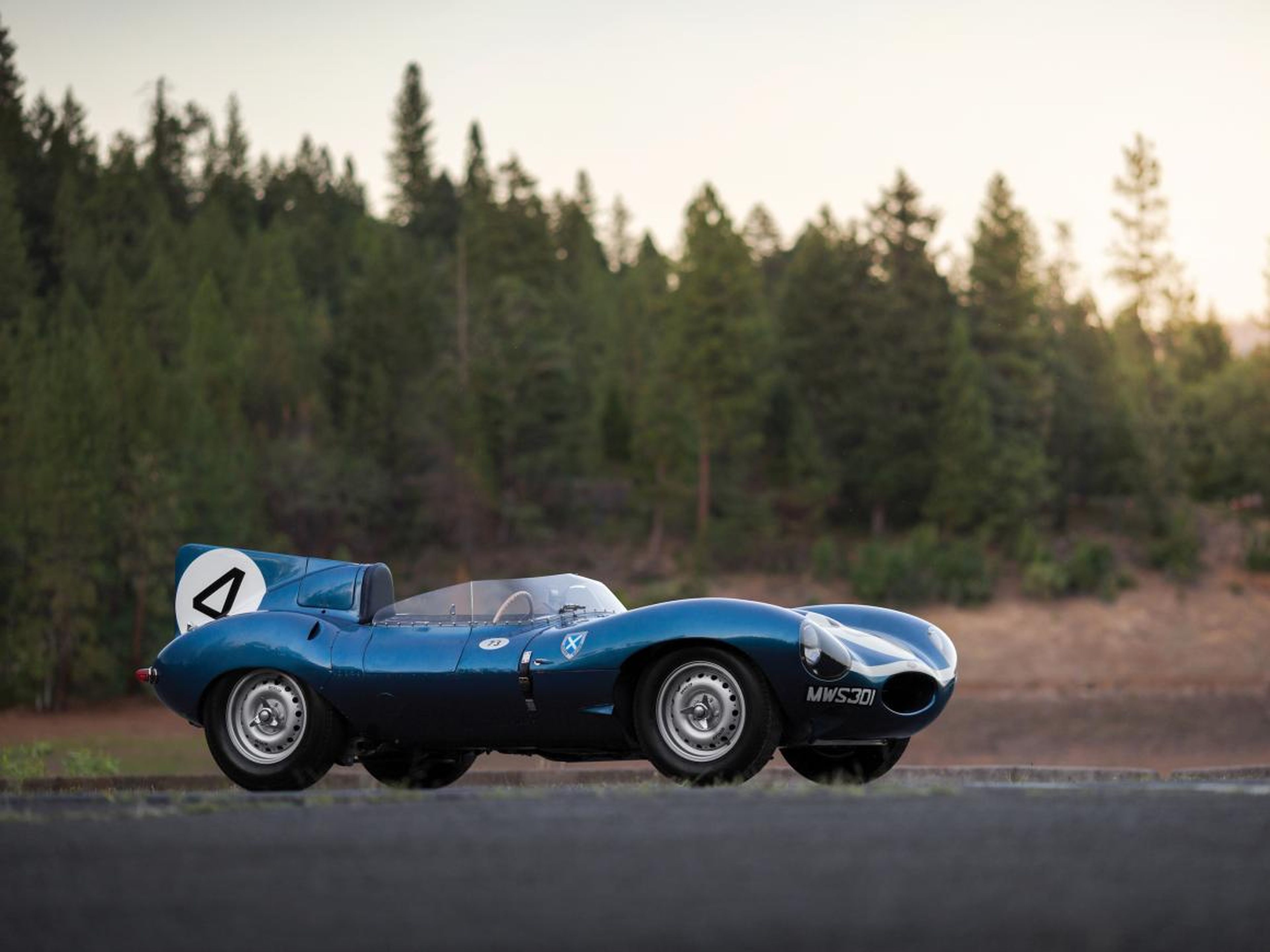 11. Jaguar D-Type de 1955: vendido por 21,78 millones de dólares por Sotheby's en 2016