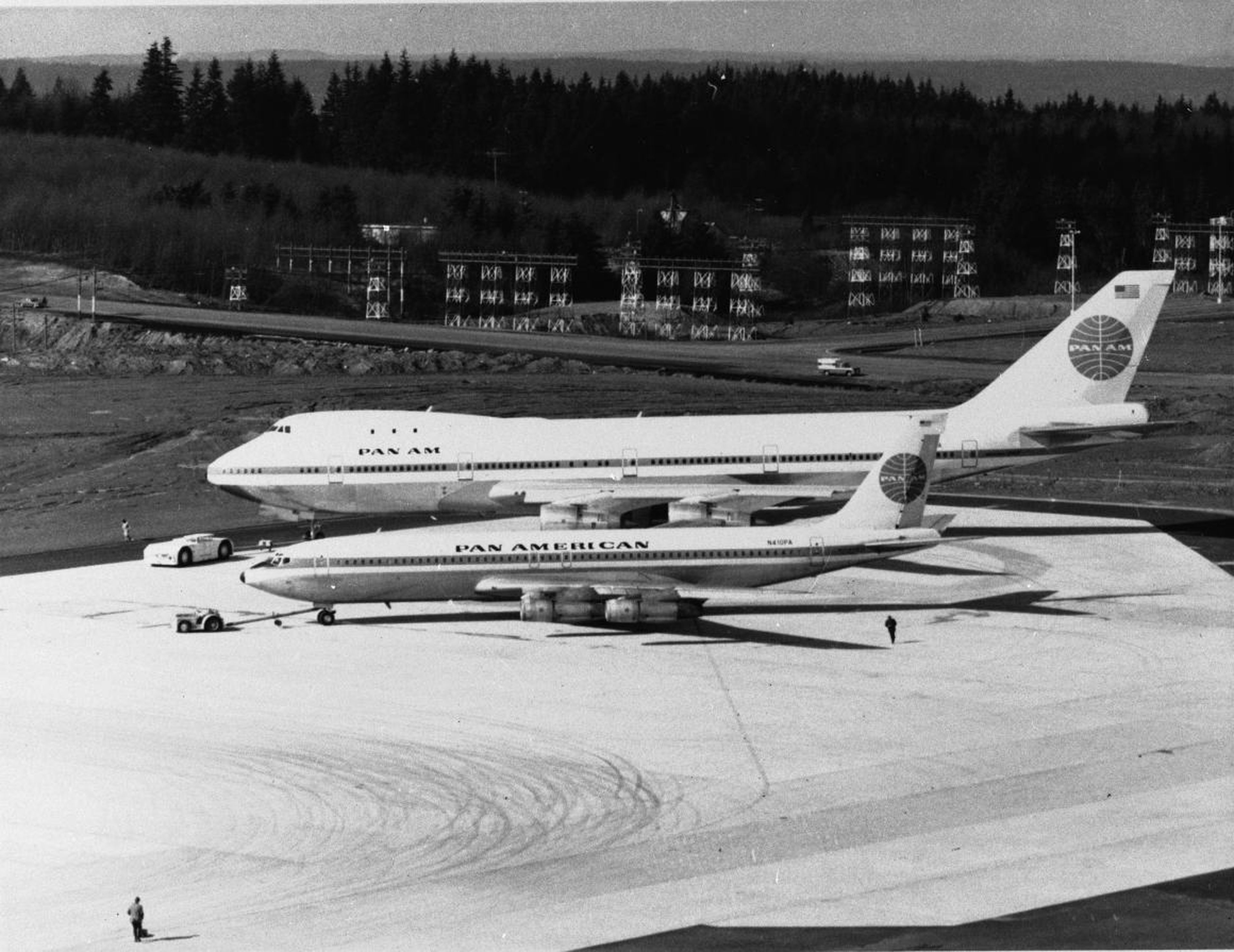 The 747's size, performance, and efficiency helped lower operating costs for airlines enough to make air travel affordable for the masses.