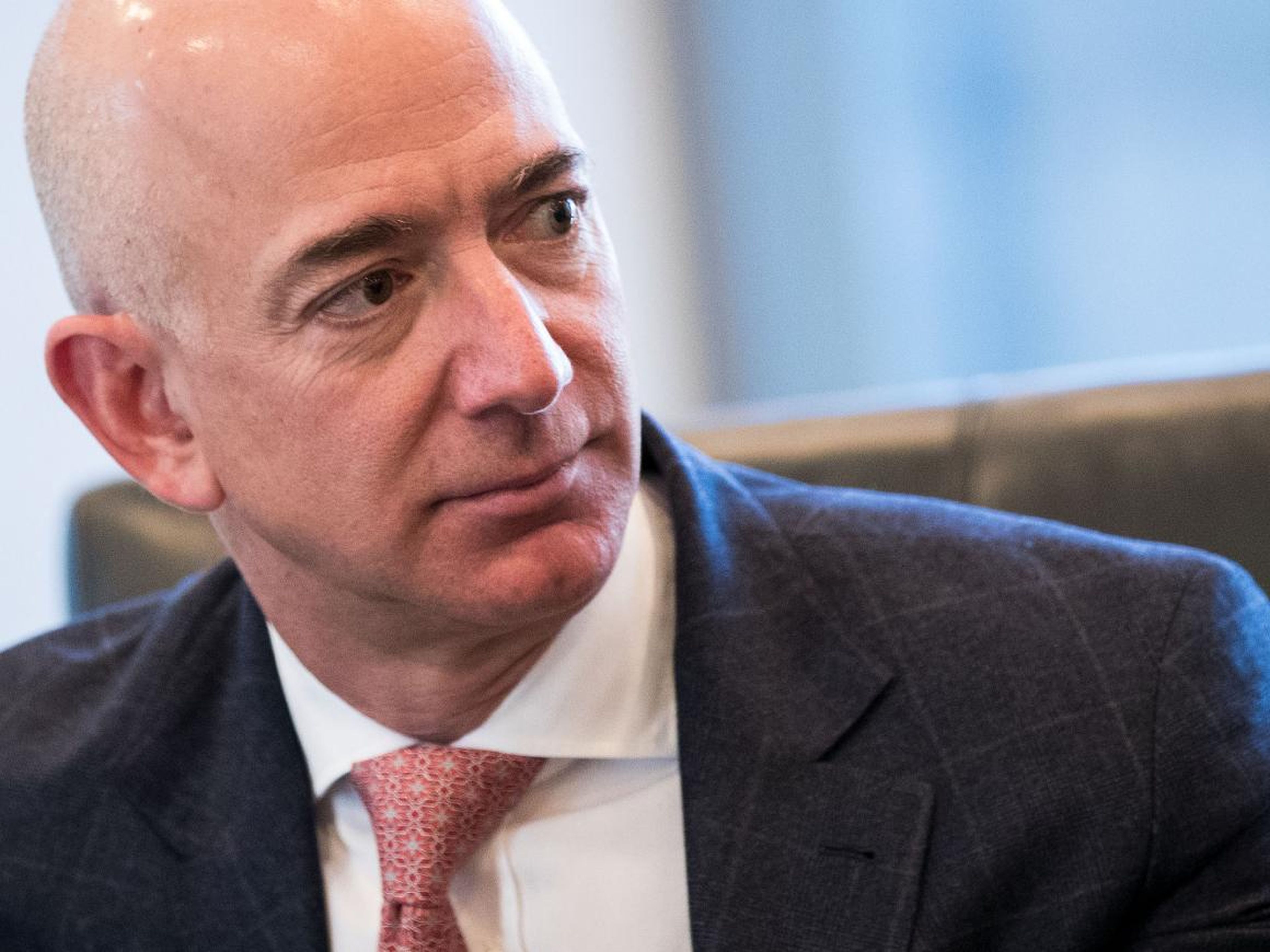 El CEO de Amazon, Jeff Bezos.