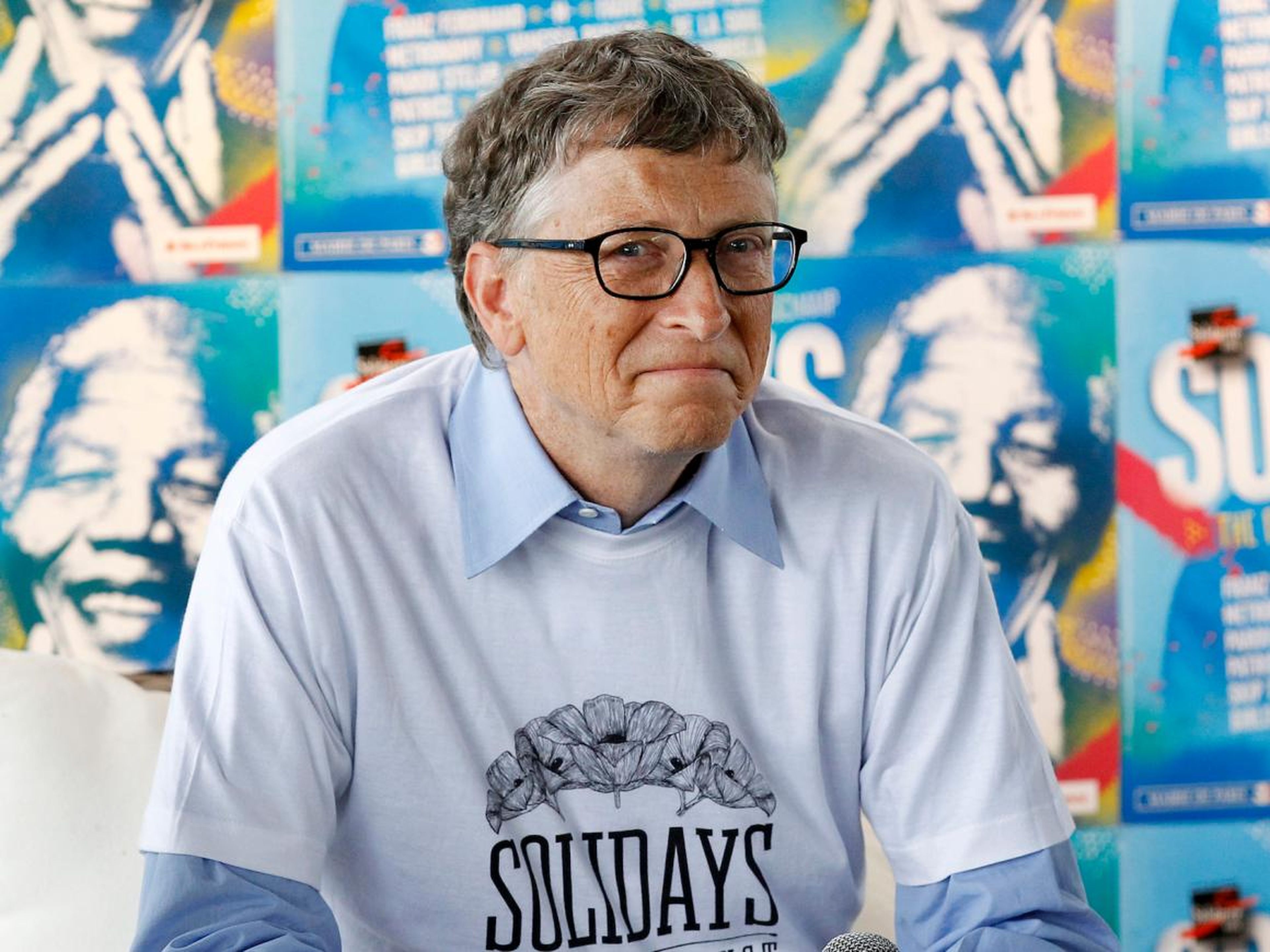 Bill Gates tiene un patrimonio neto estimado de 95.700 millones de dólares.