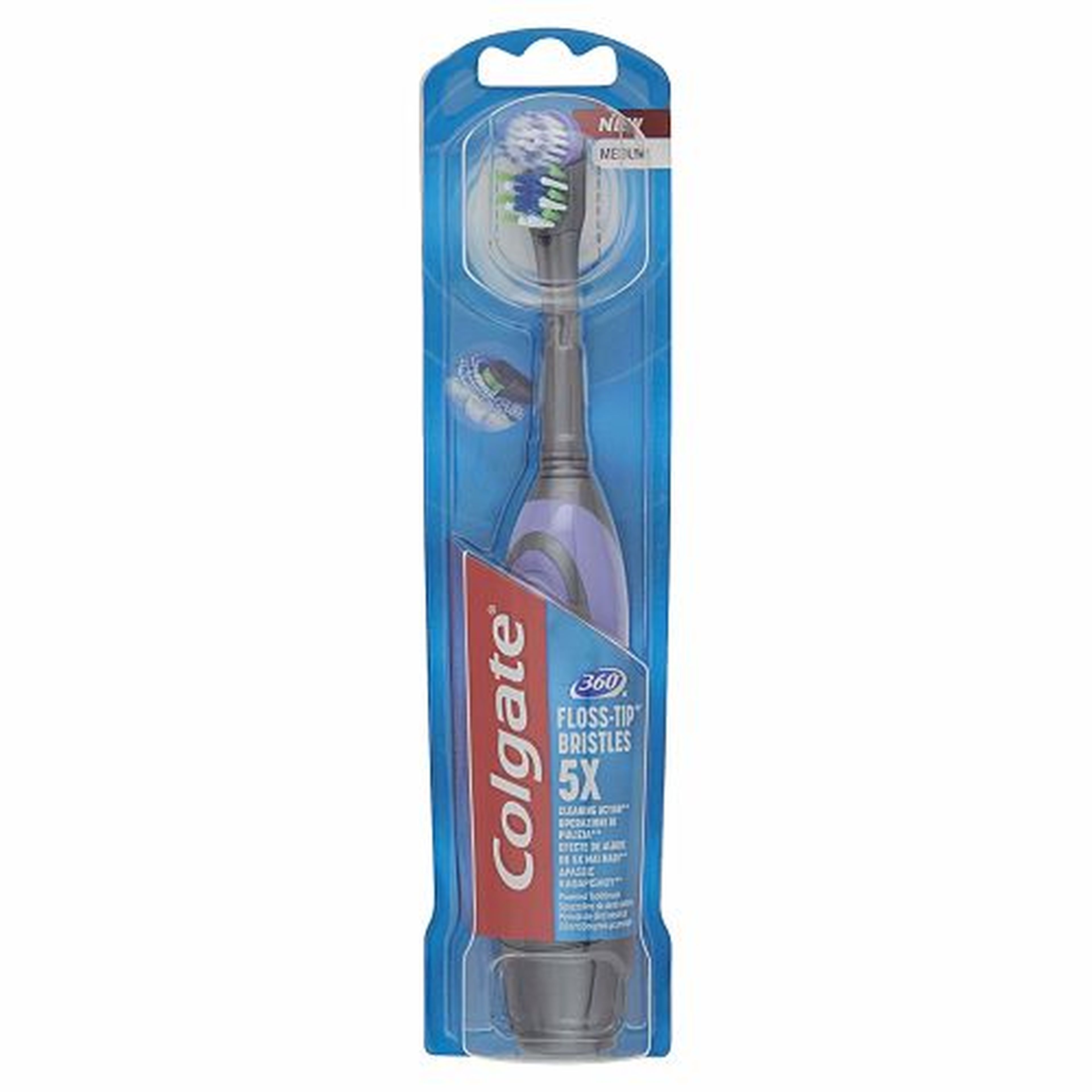 Un cepillo de dientes eléctrico Colgate Actibrush