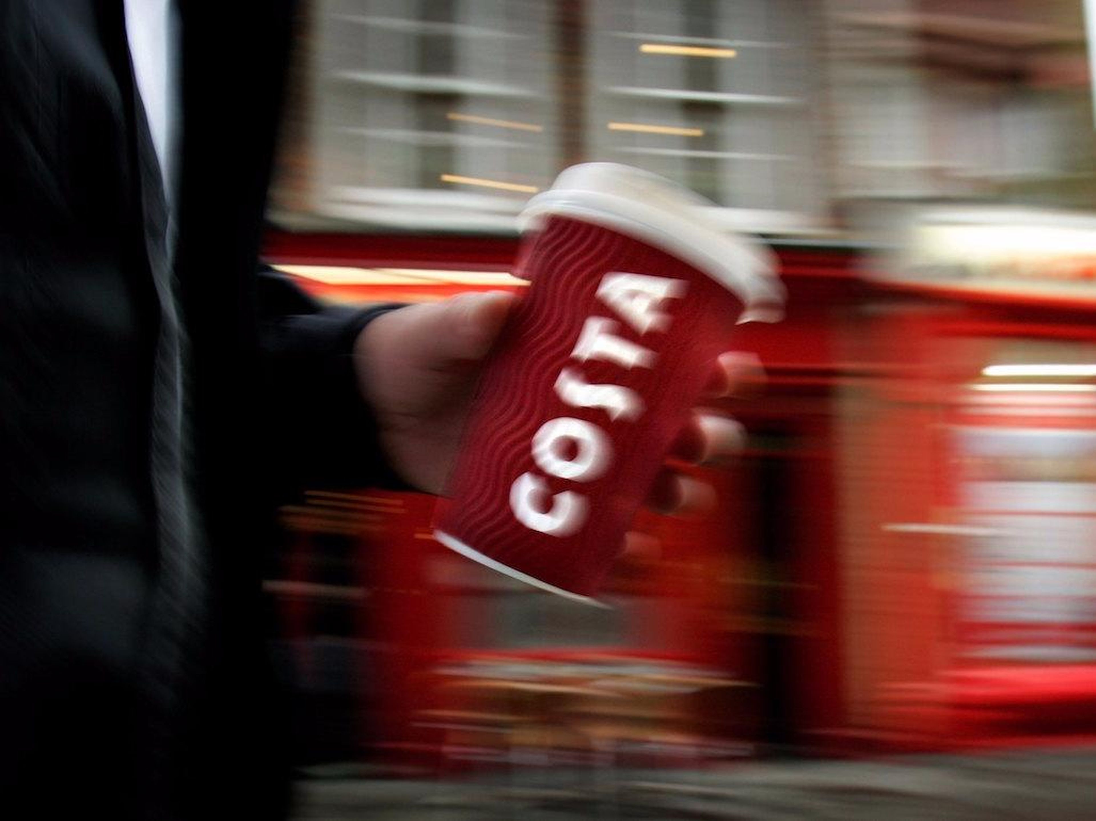 Costa Coffee is a major competitor of Starbucks.