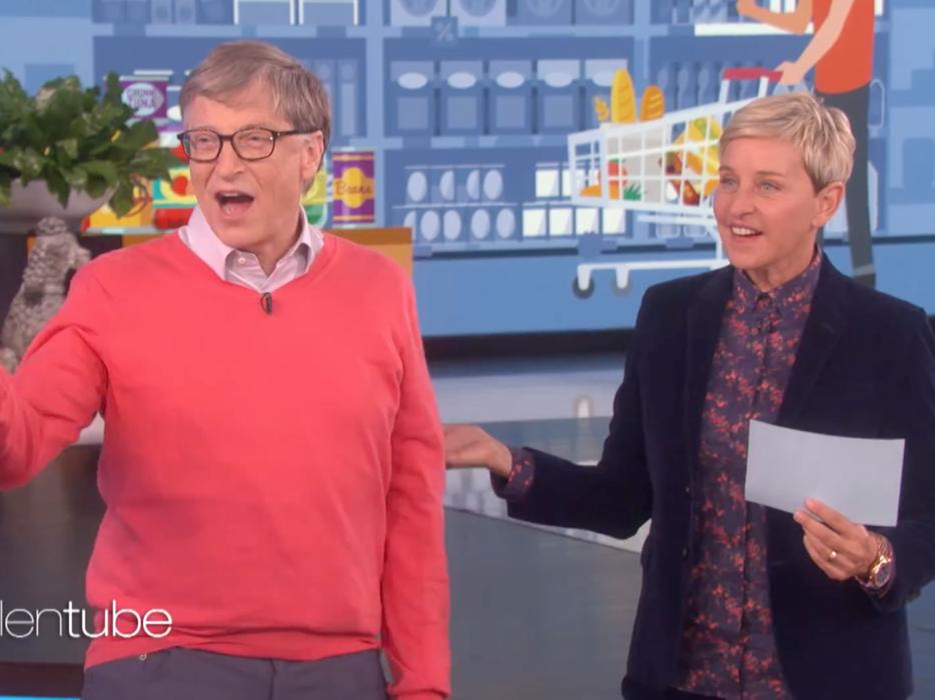 Bill Gates on "Ellen."