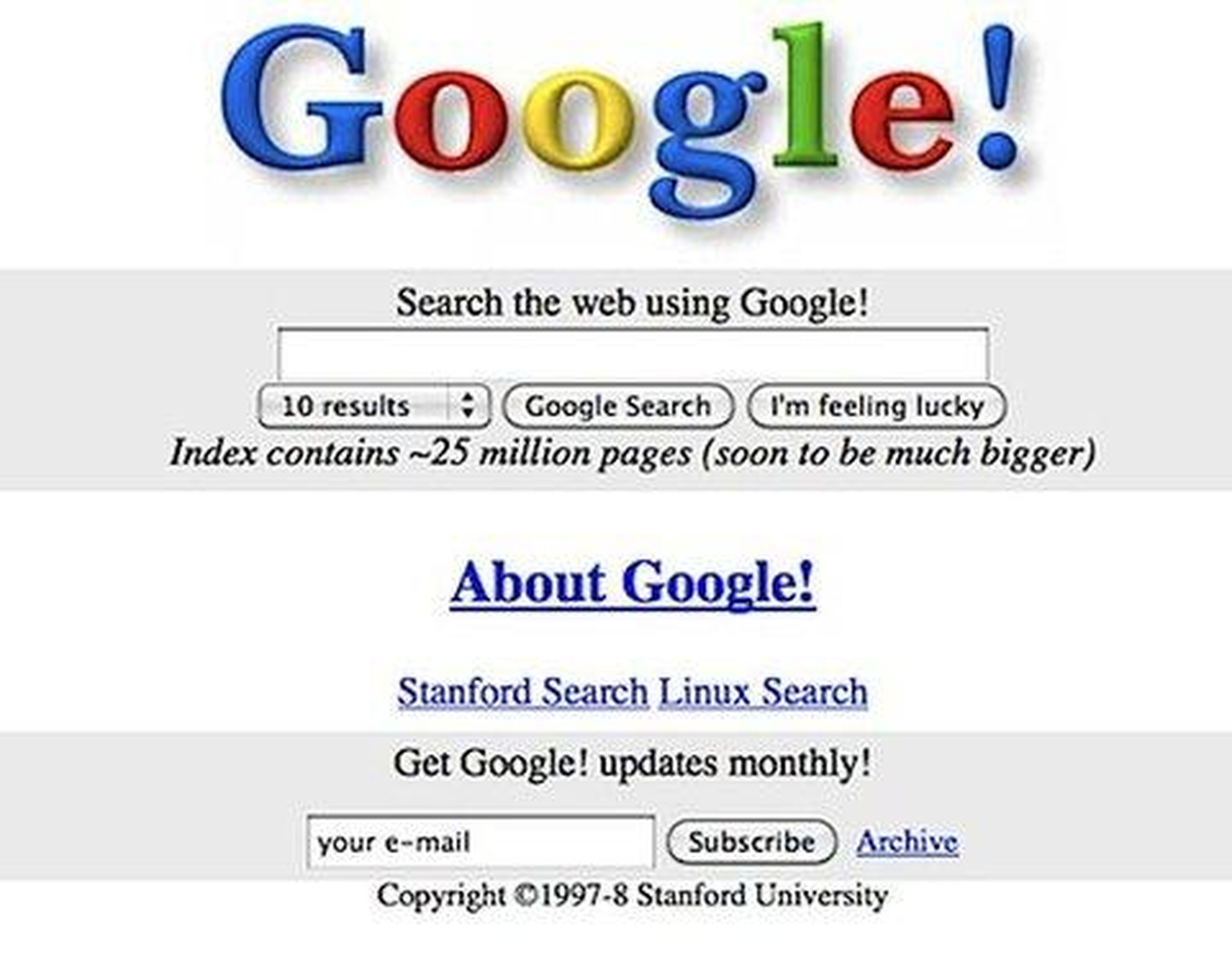 Google is 20 years old — here's what it looked like when it first launched