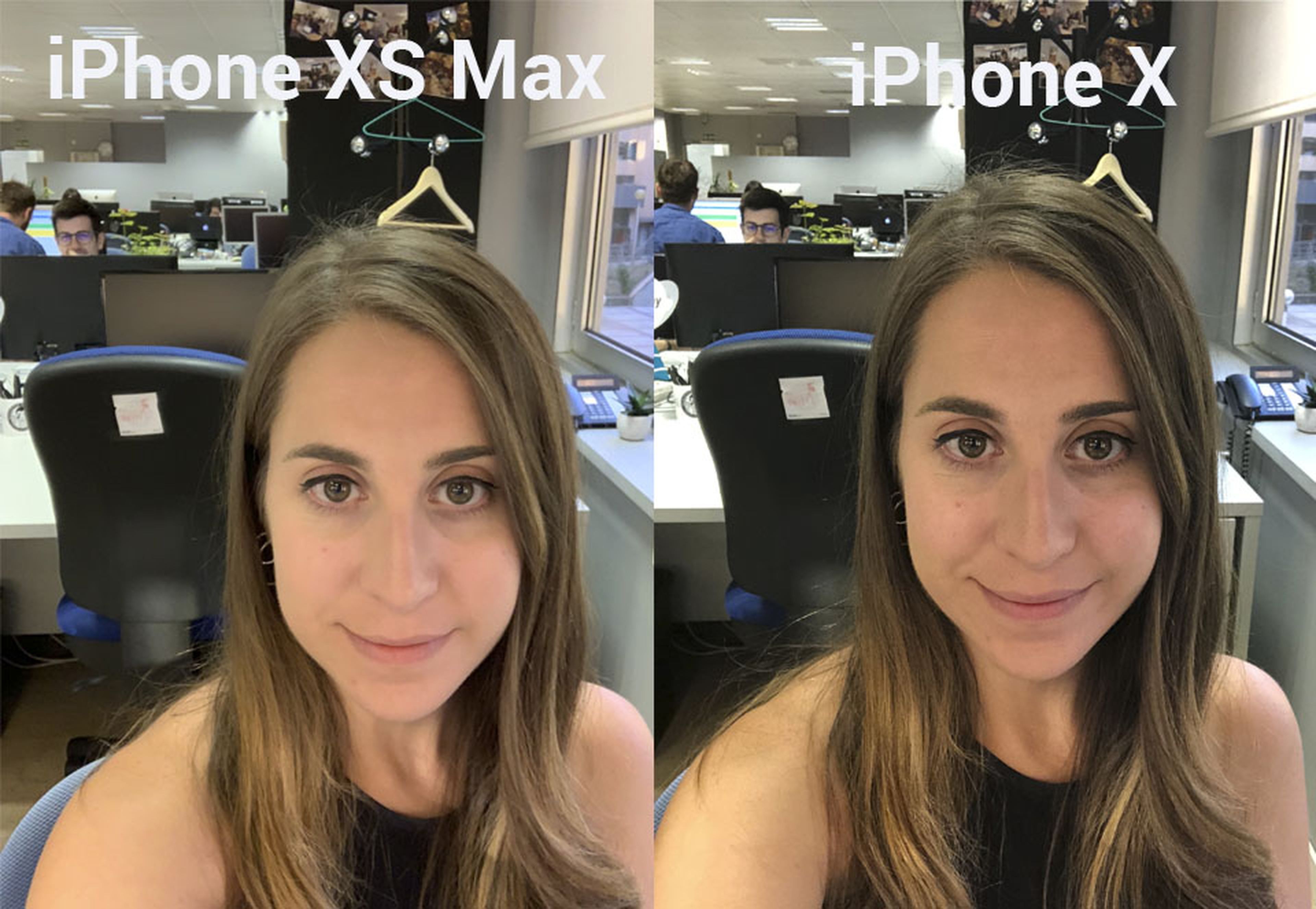 Selfie con el iPhone X y el iPhone XS Max SmartHDR activado