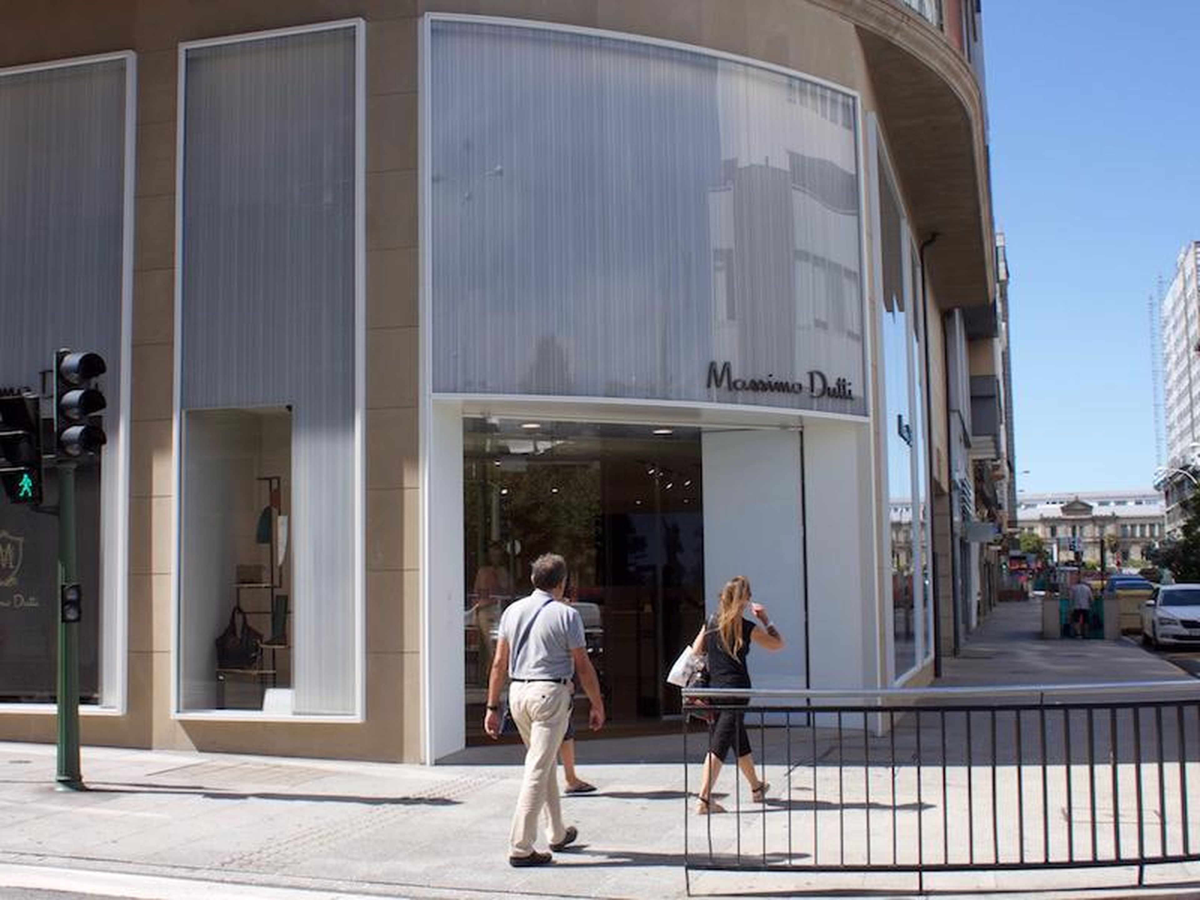 It doesn't take long to stumble across an Inditex-owned store in La Coruña.