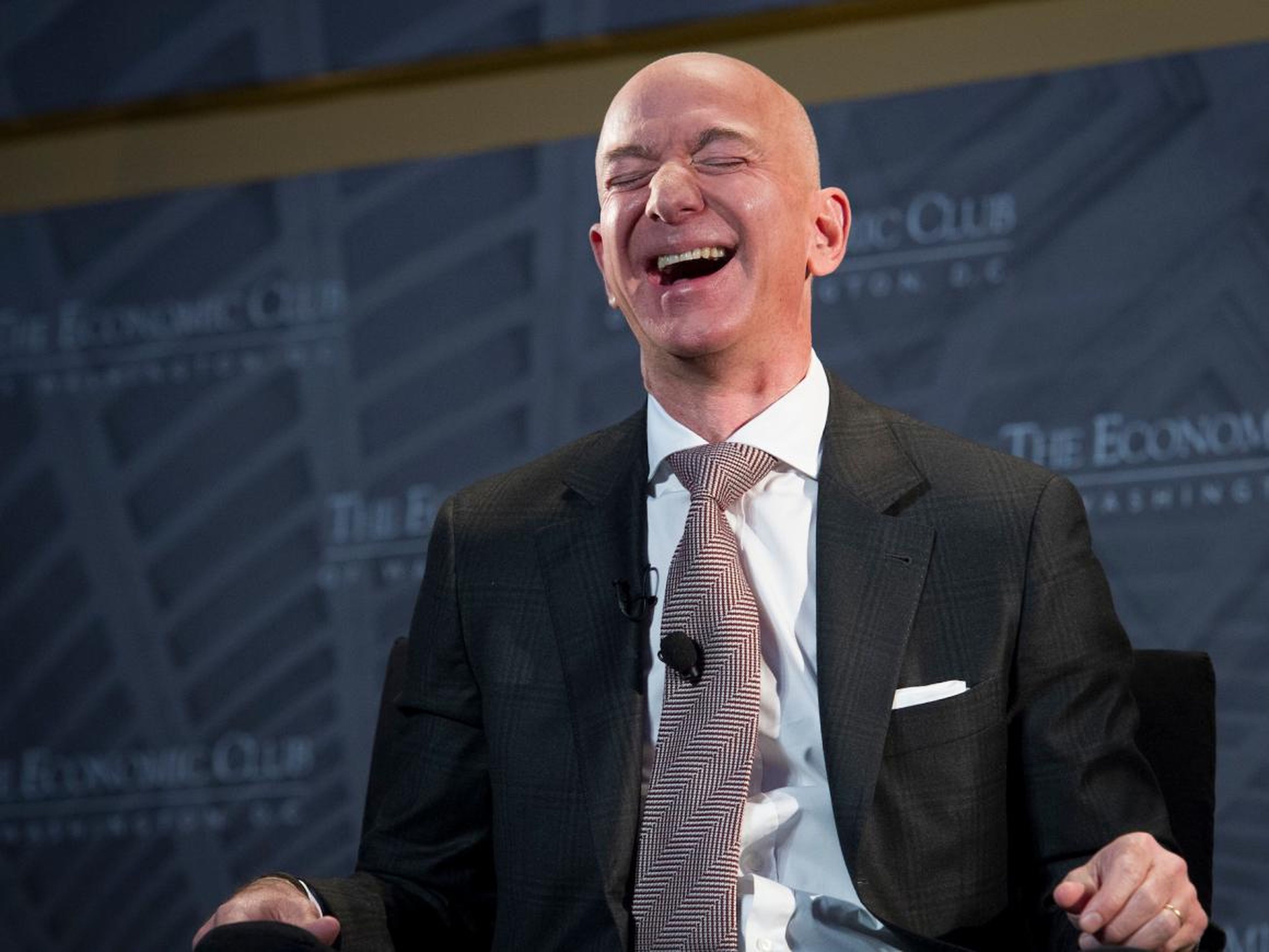 El CEO de Amazon, Jeff Bezos.
