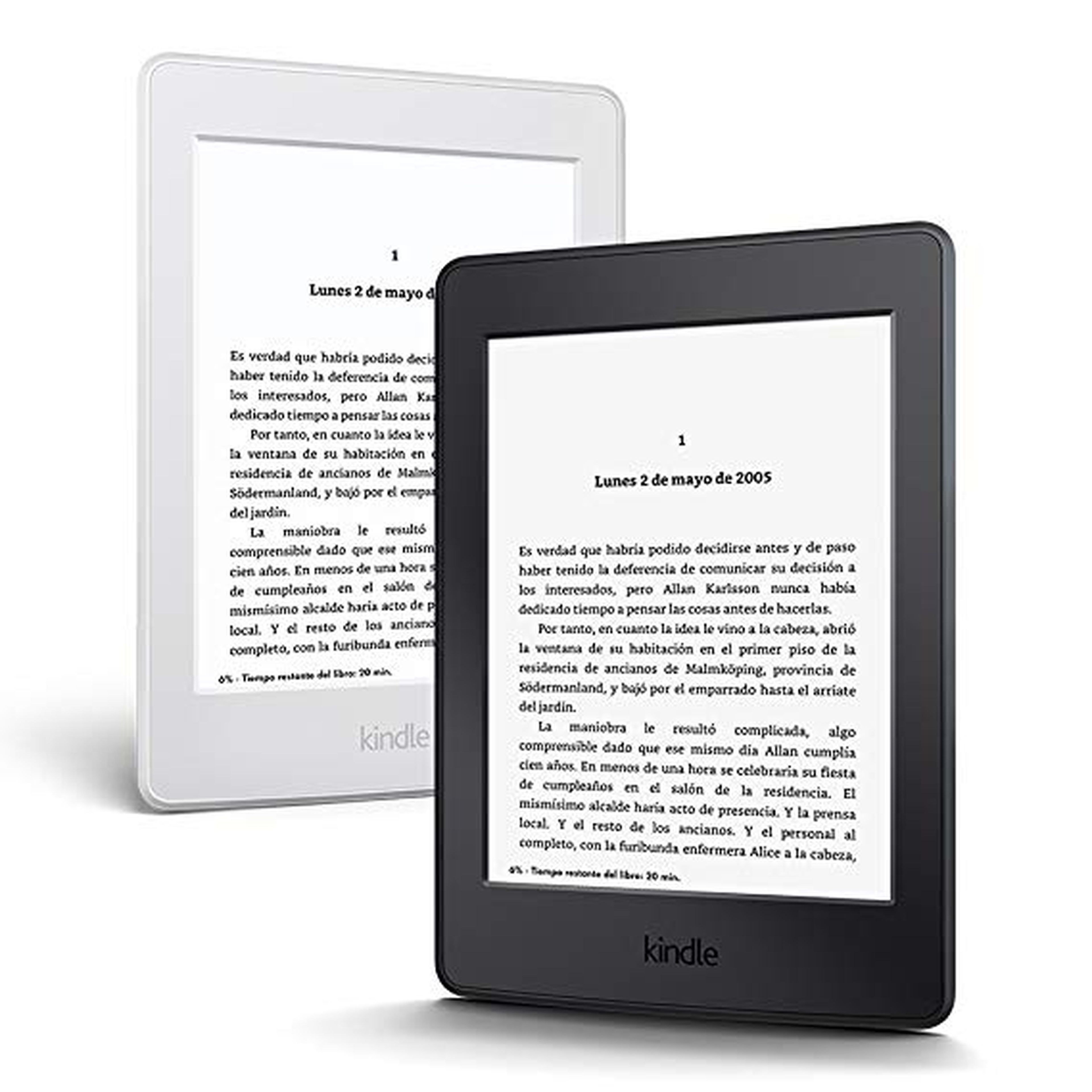 El libro electrónico Kindle Paperwhite, de Amazon