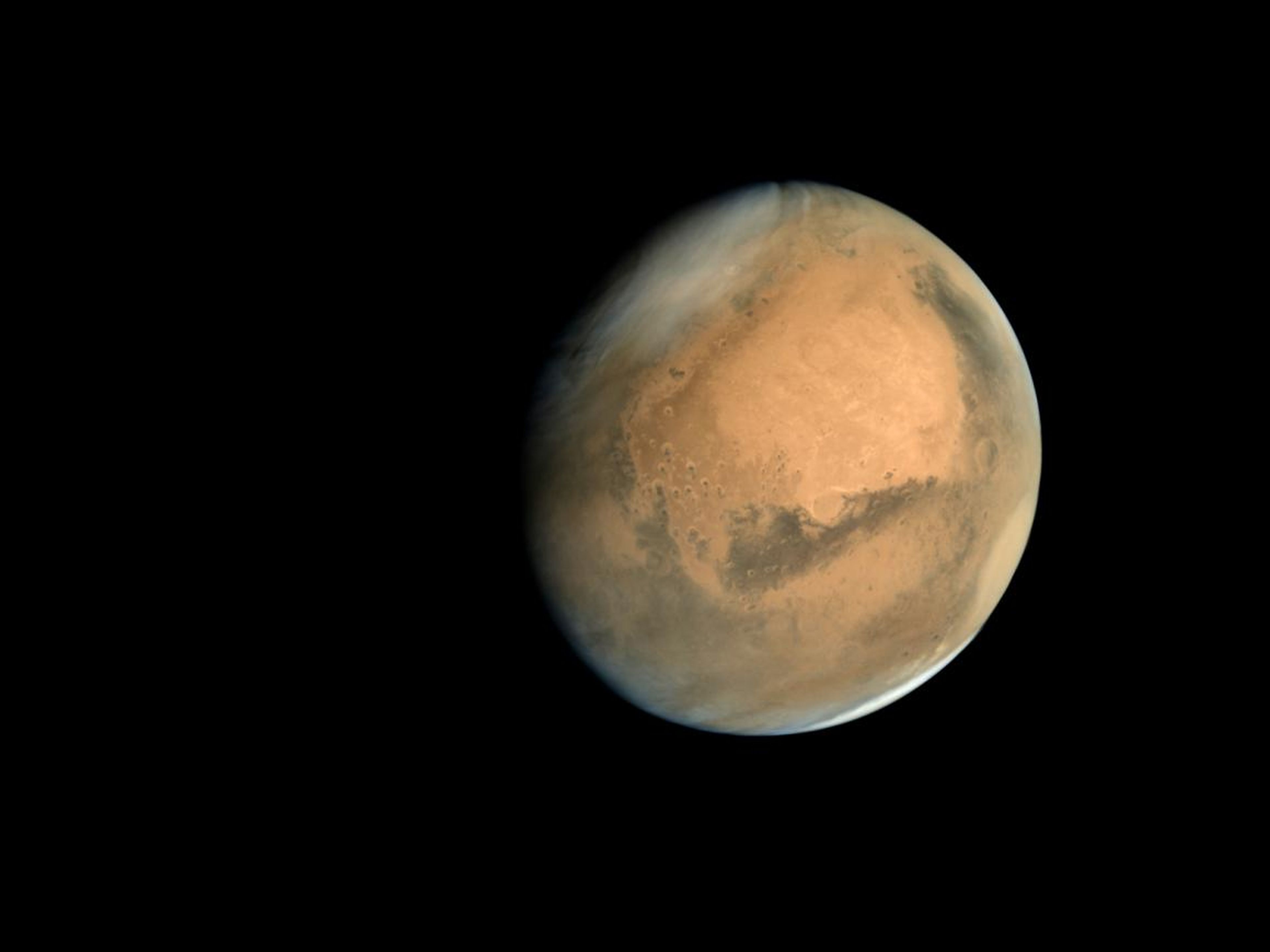 Marte está a unos 225 millones de Km. de la Tierra.