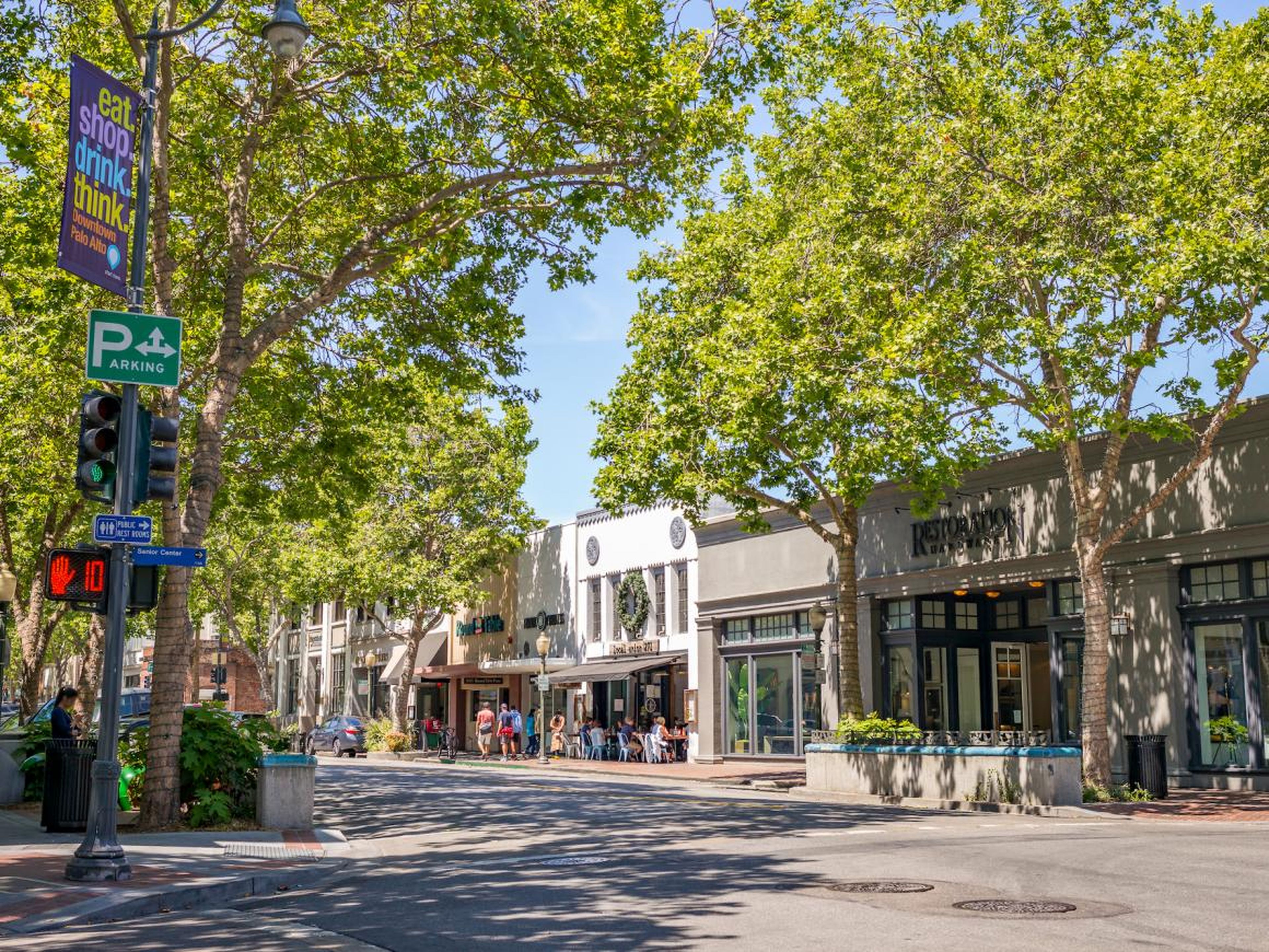 Palo Alto's economy is booming.