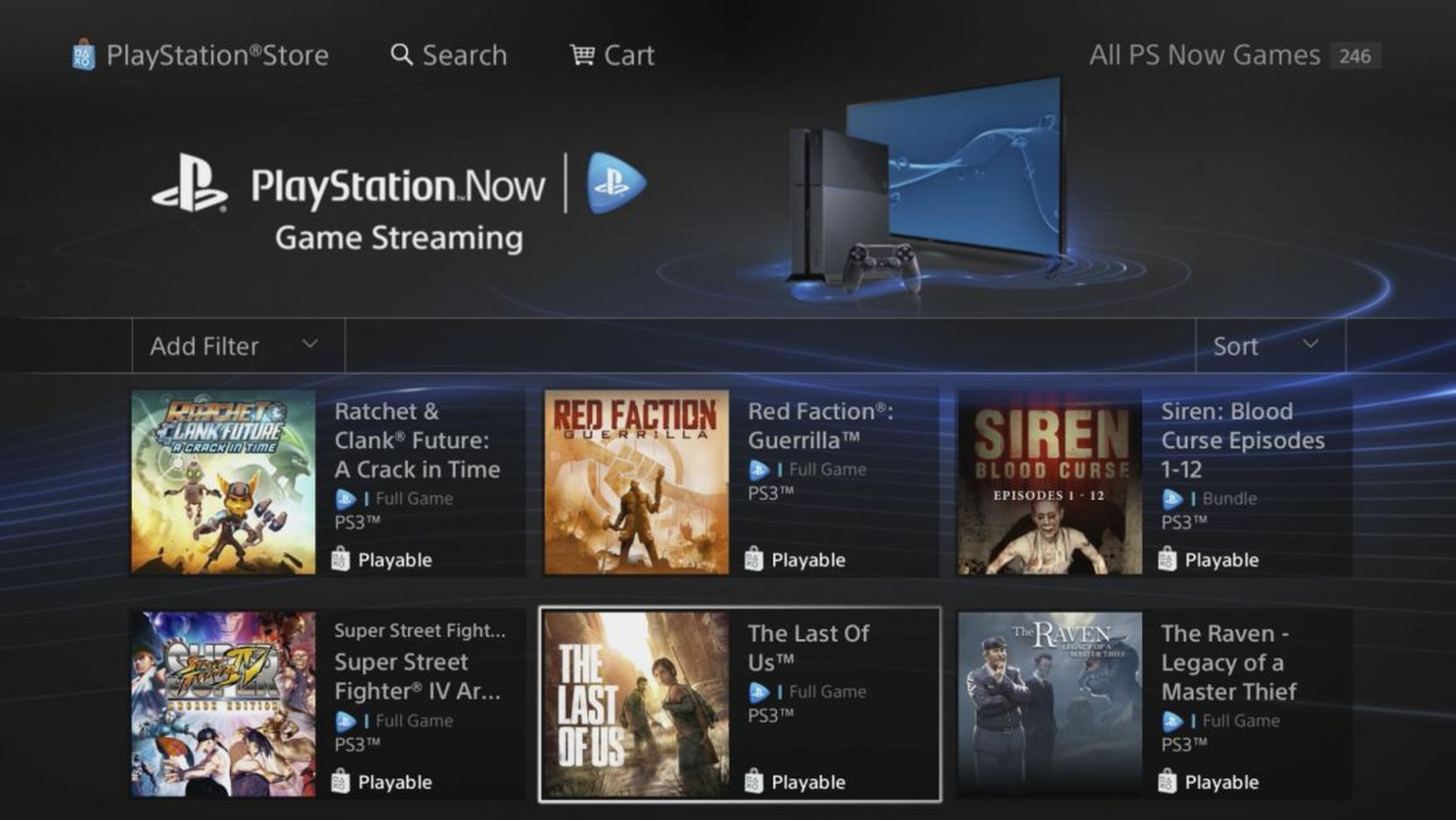 PlayStation Now has offered cloud gaming for years, but doesn't include the latest titles.