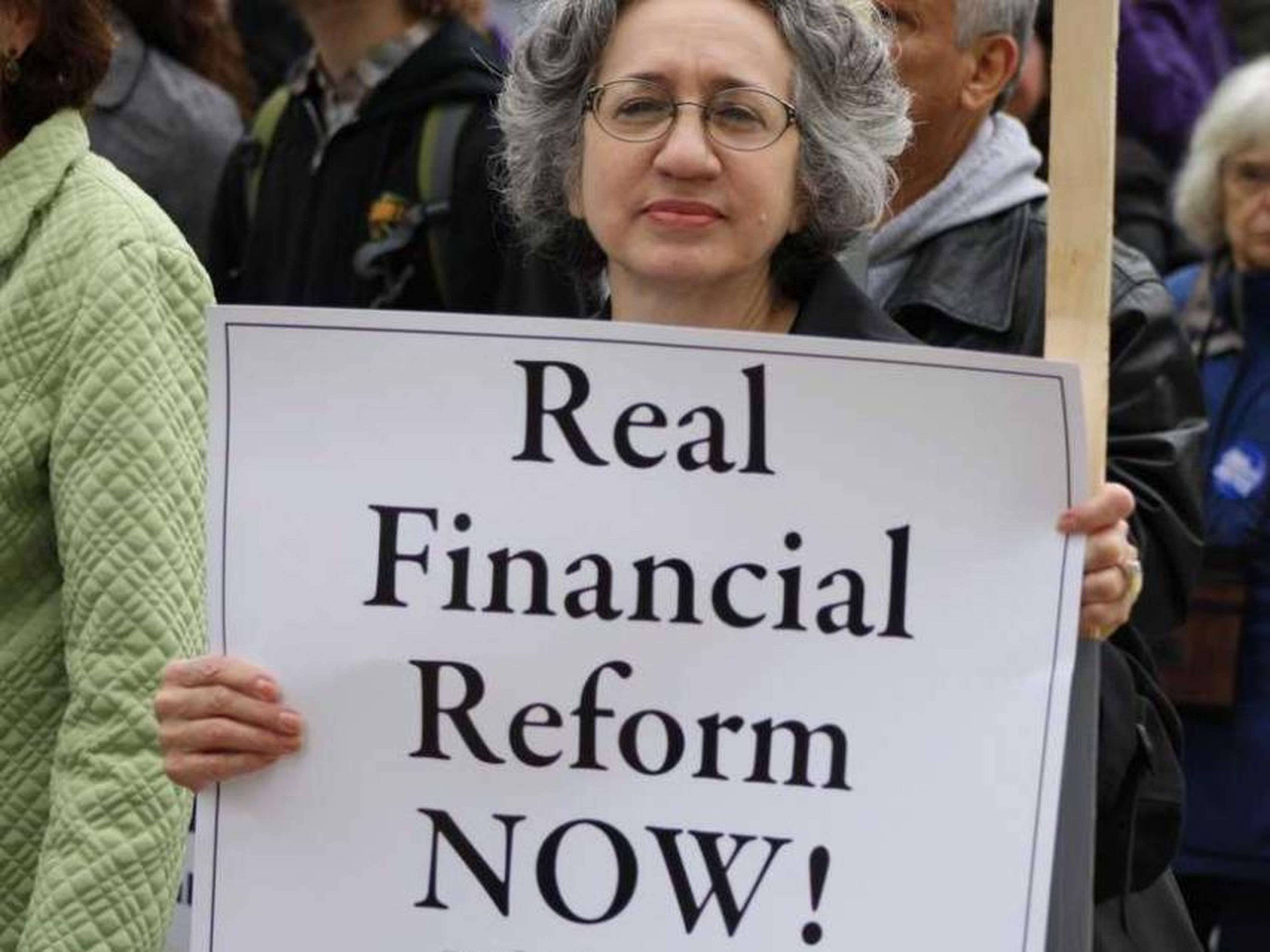 protestas crisis financiera