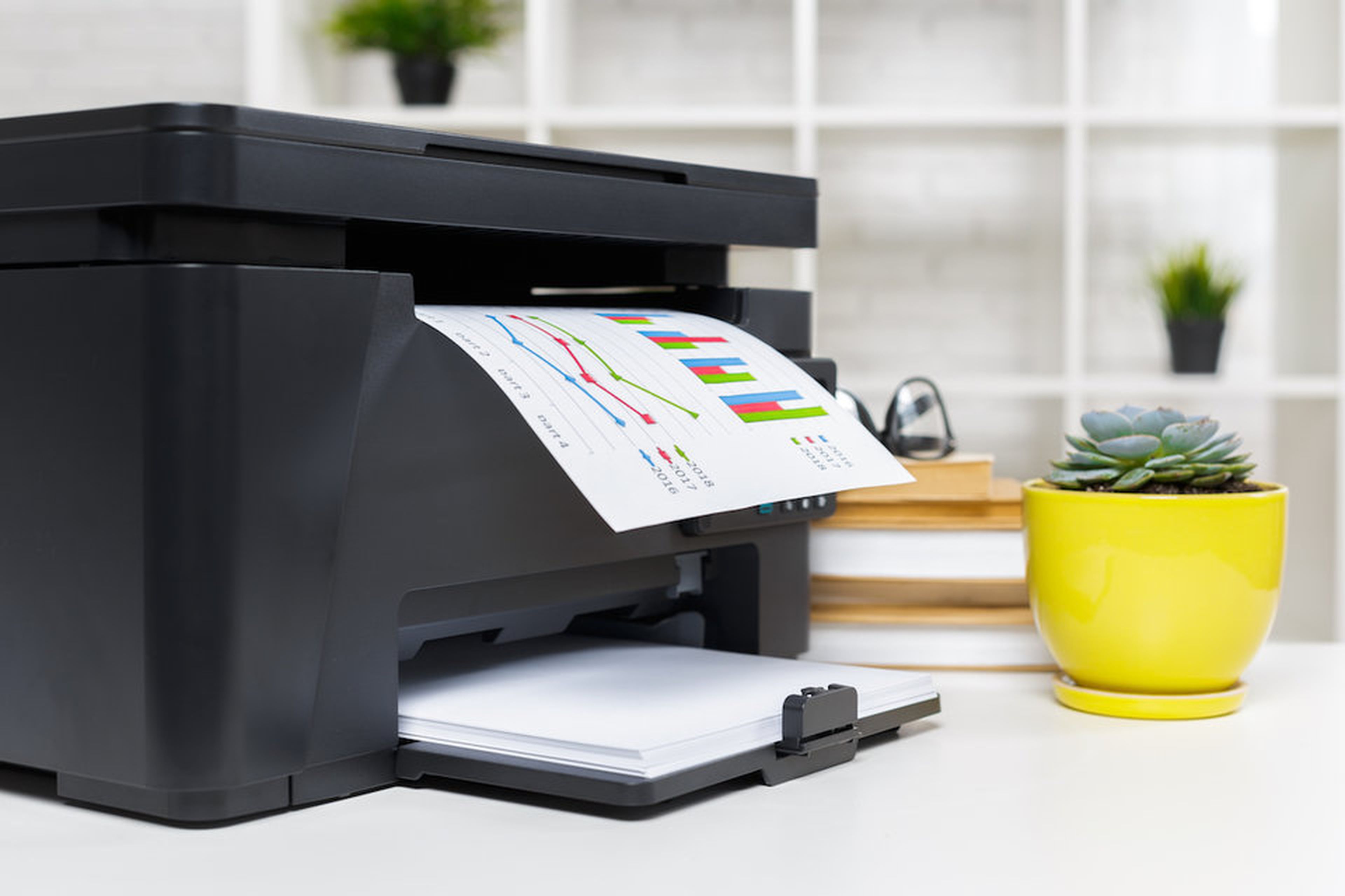 Una impresora inalámbrica puede evitar imprevistos