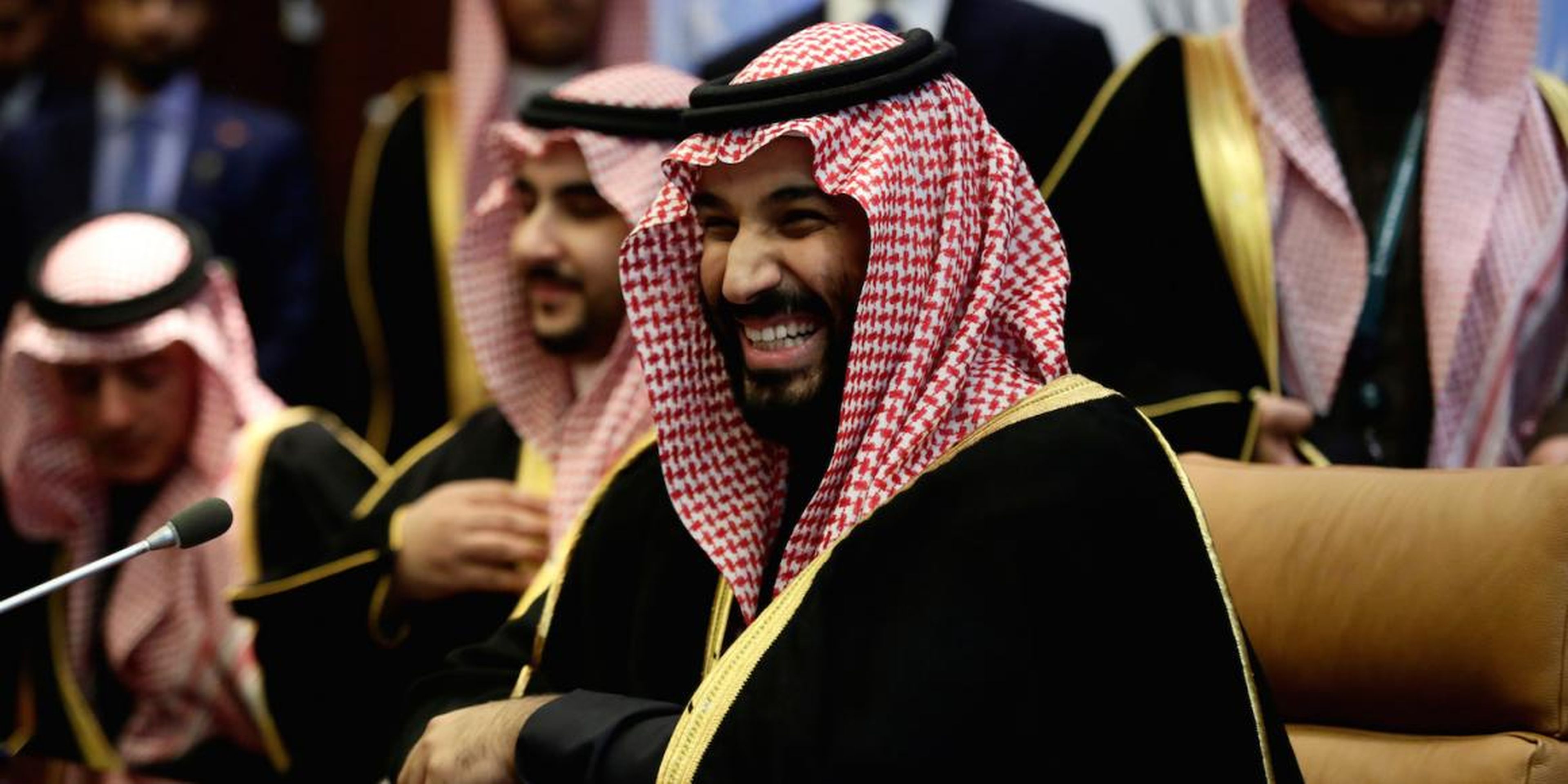 El príncipe heredero saudí Mohammed bin Salman Al Saud en la sede de la ONU de Nueva York el pasado marzo