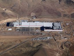 La Gigafactory de Tesla, en Reno, Nevada, ocupa casi 609.000 metros cuadrados.